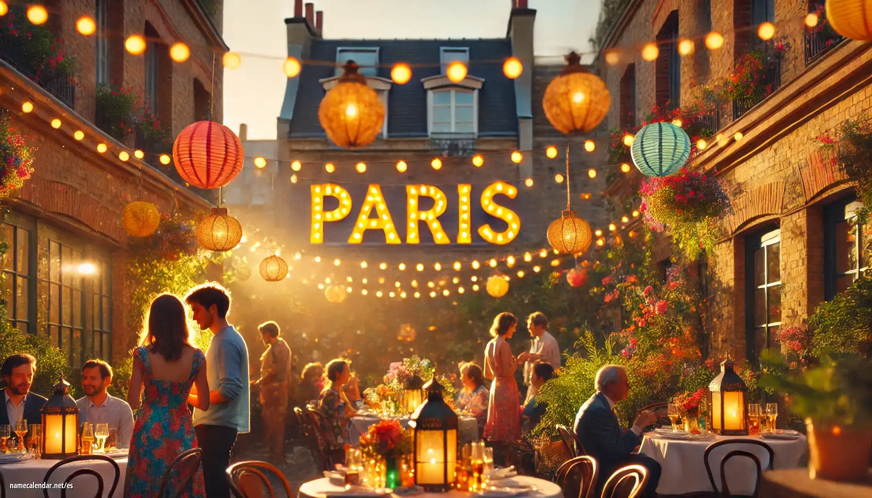 Celebración del onomástico y del nombre - Páris