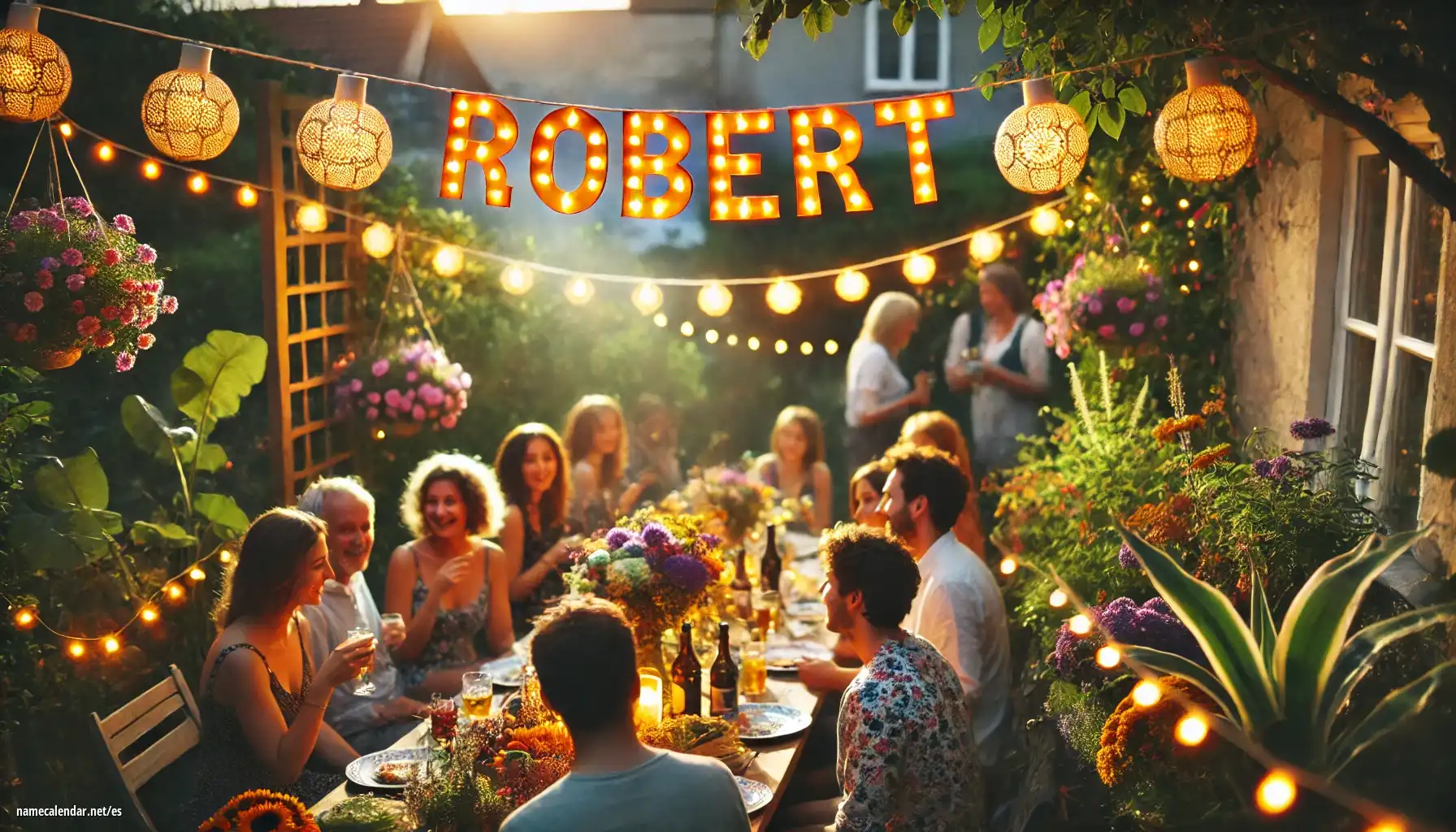 Celebración del onomástico y del nombre - Róbert