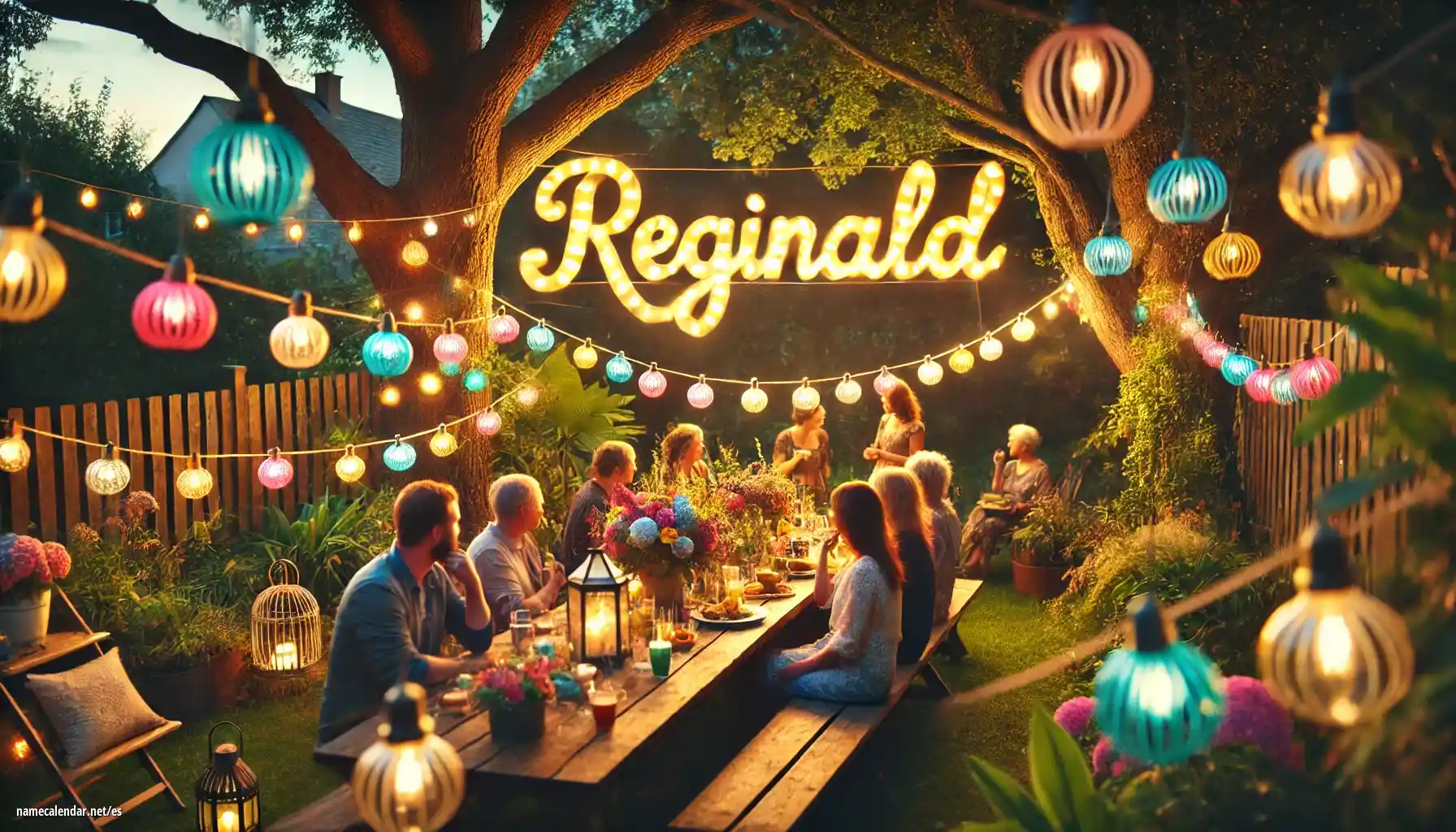 Celebración del onomástico y del nombre - Reginald