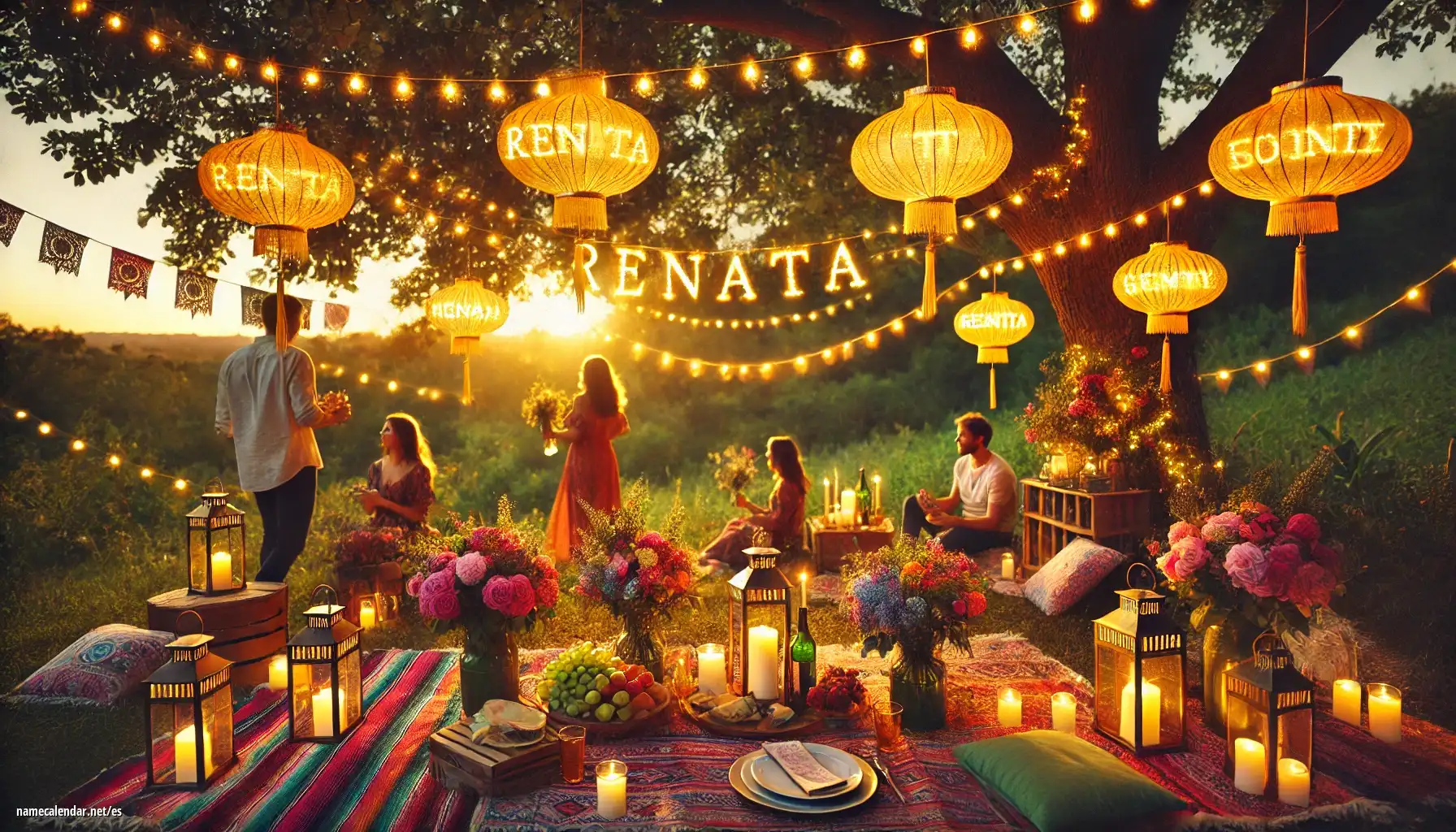 Celebración del onomástico y del nombre - Renáta