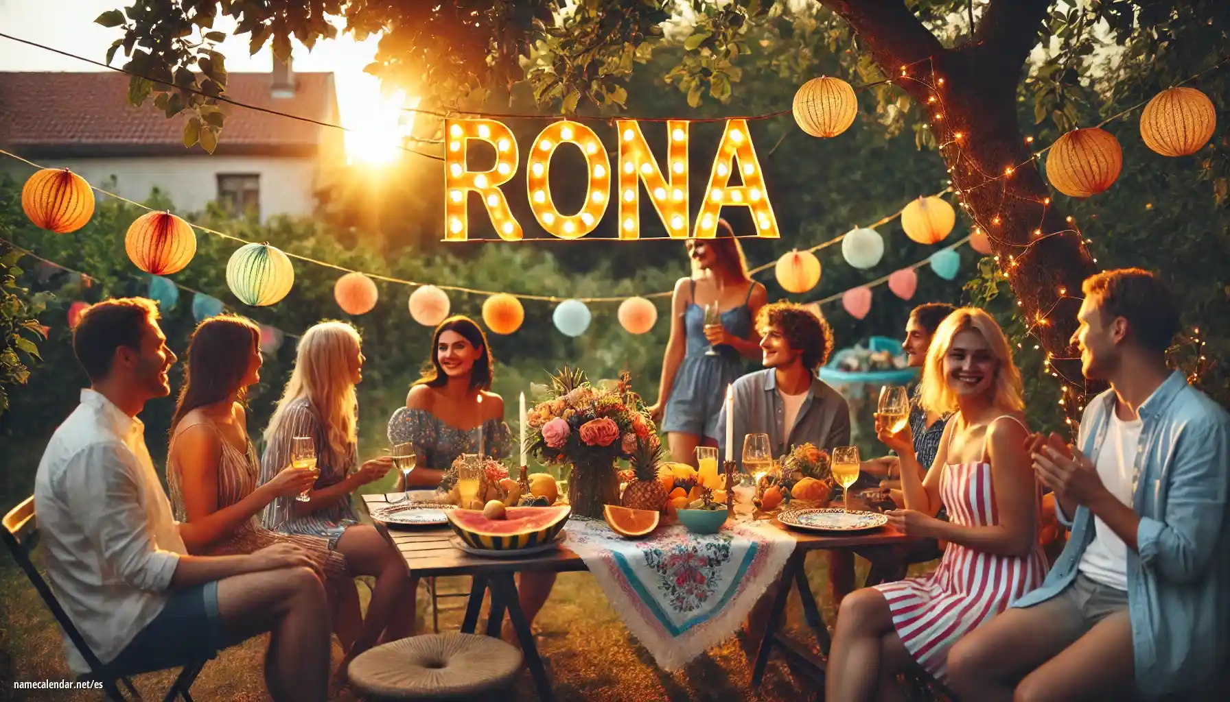 Celebración del onomástico y del nombre - Rona