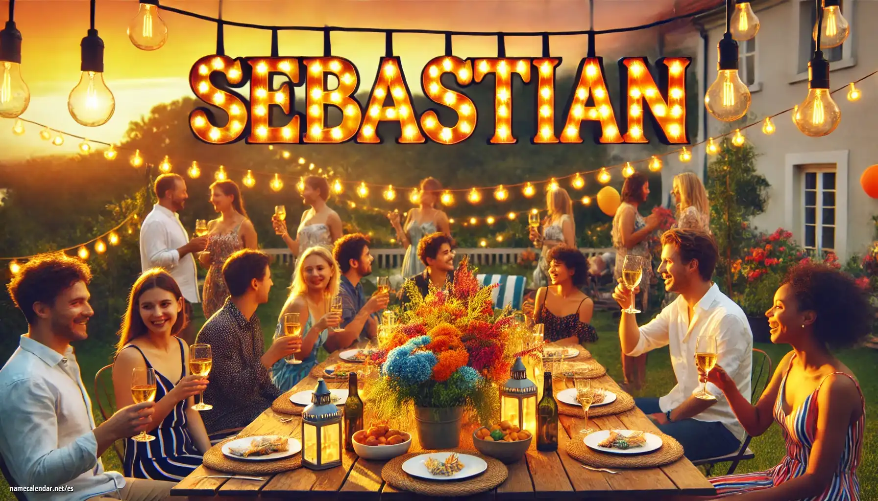 Celebración del onomástico y del nombre - Sebastián