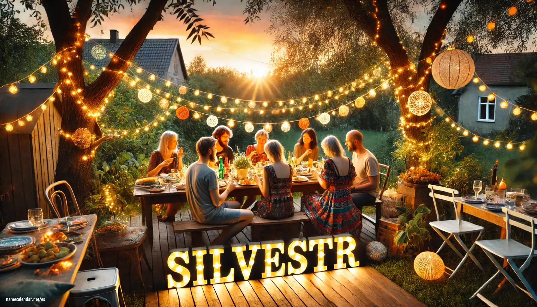 Celebración del onomástico y del nombre - Silvestr