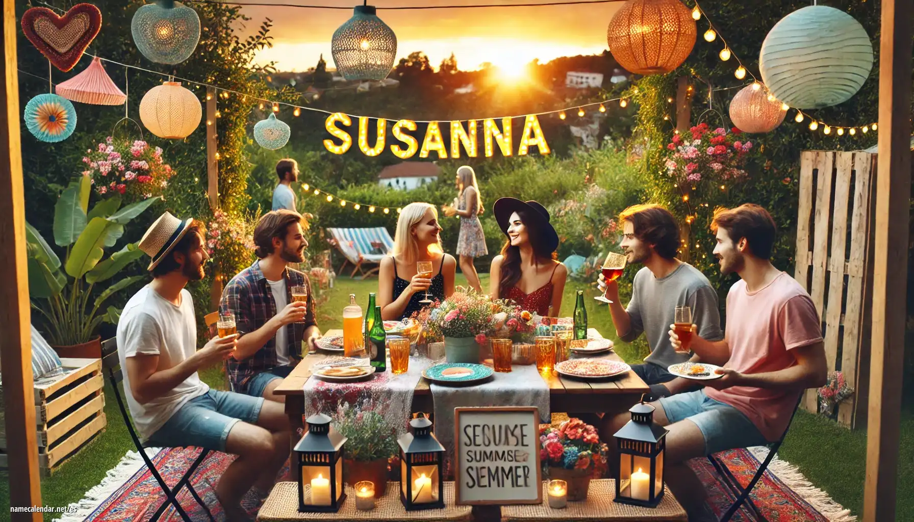 Celebración del onomástico y del nombre - Susanna