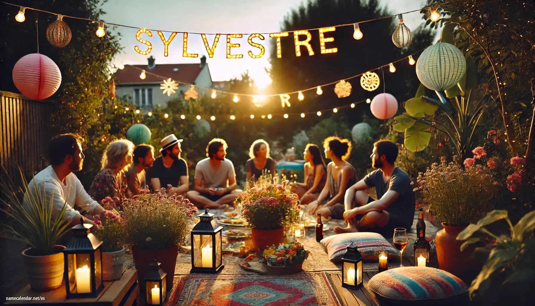 Celebración del onomástico y del nombre - Sylvestre