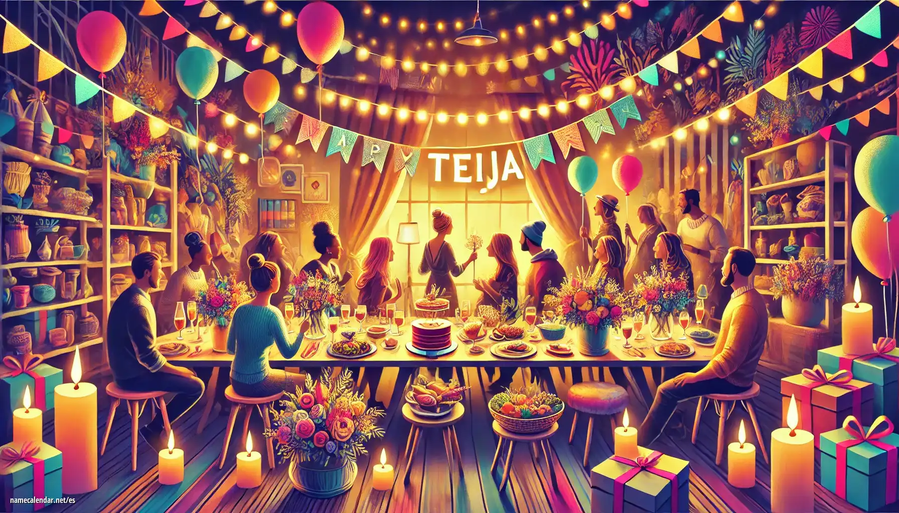 Celebración del onomástico y del nombre - Teija