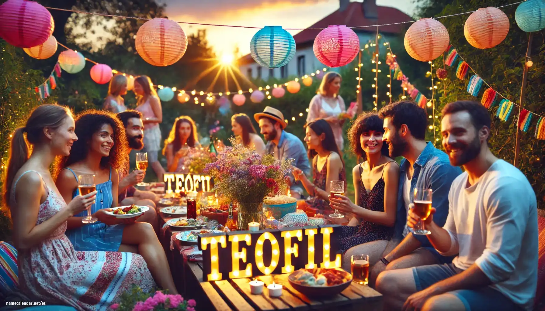 Celebración del onomástico y del nombre - Teofil