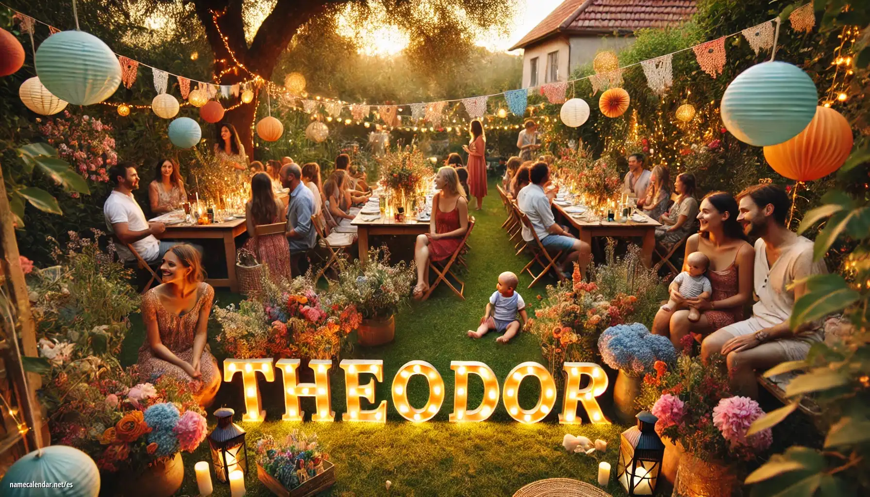 Celebración del onomástico y del nombre - Theodor