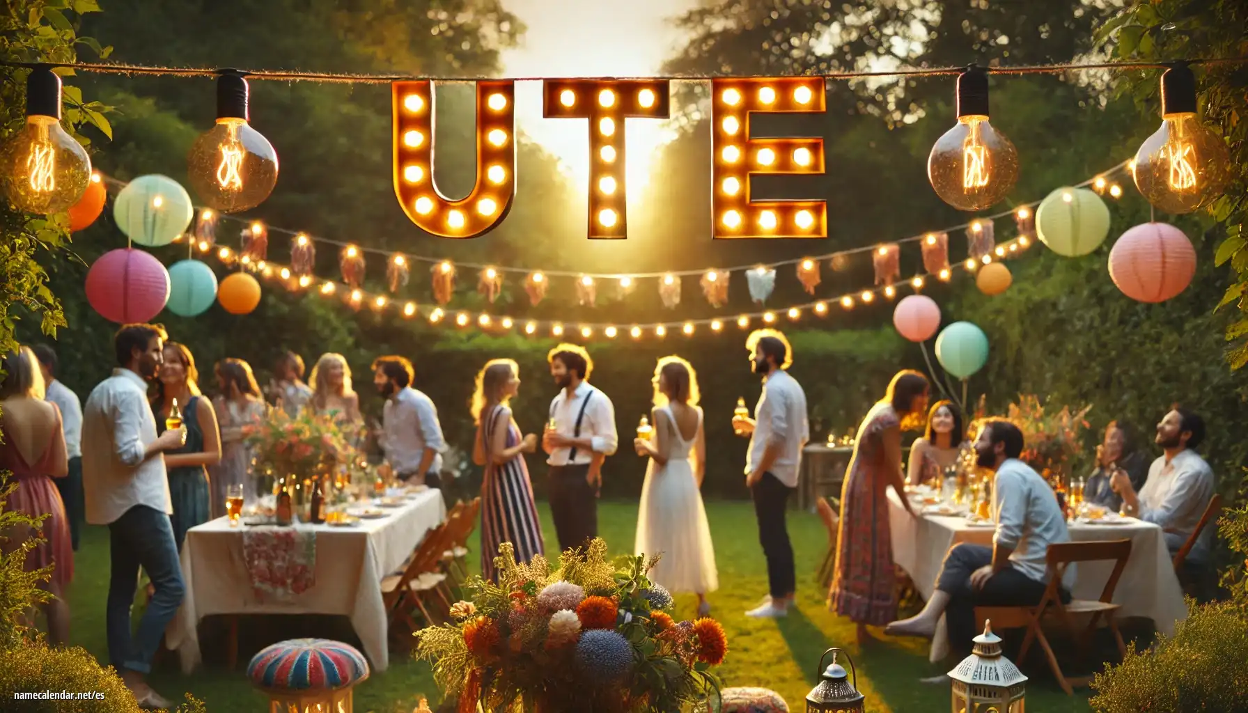 Celebración del onomástico y del nombre - Ute