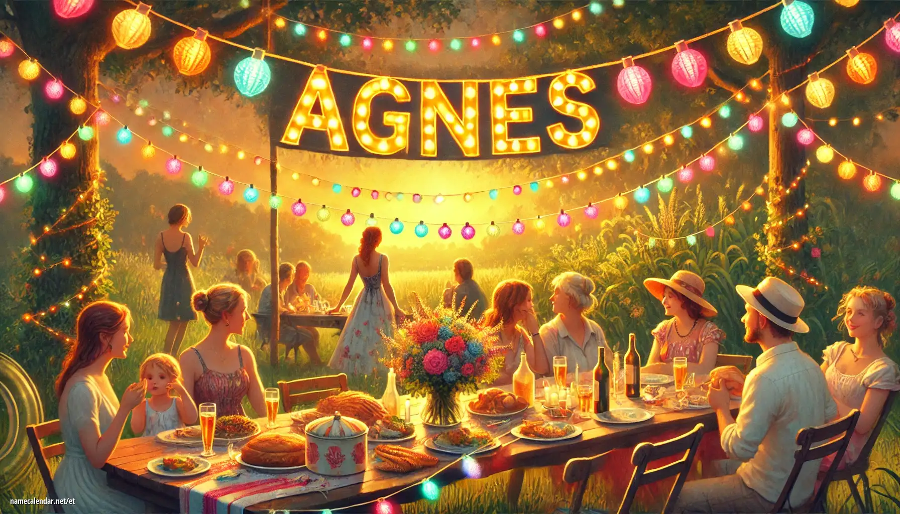 Nimepäeva ja nime tähistamine - Agnès