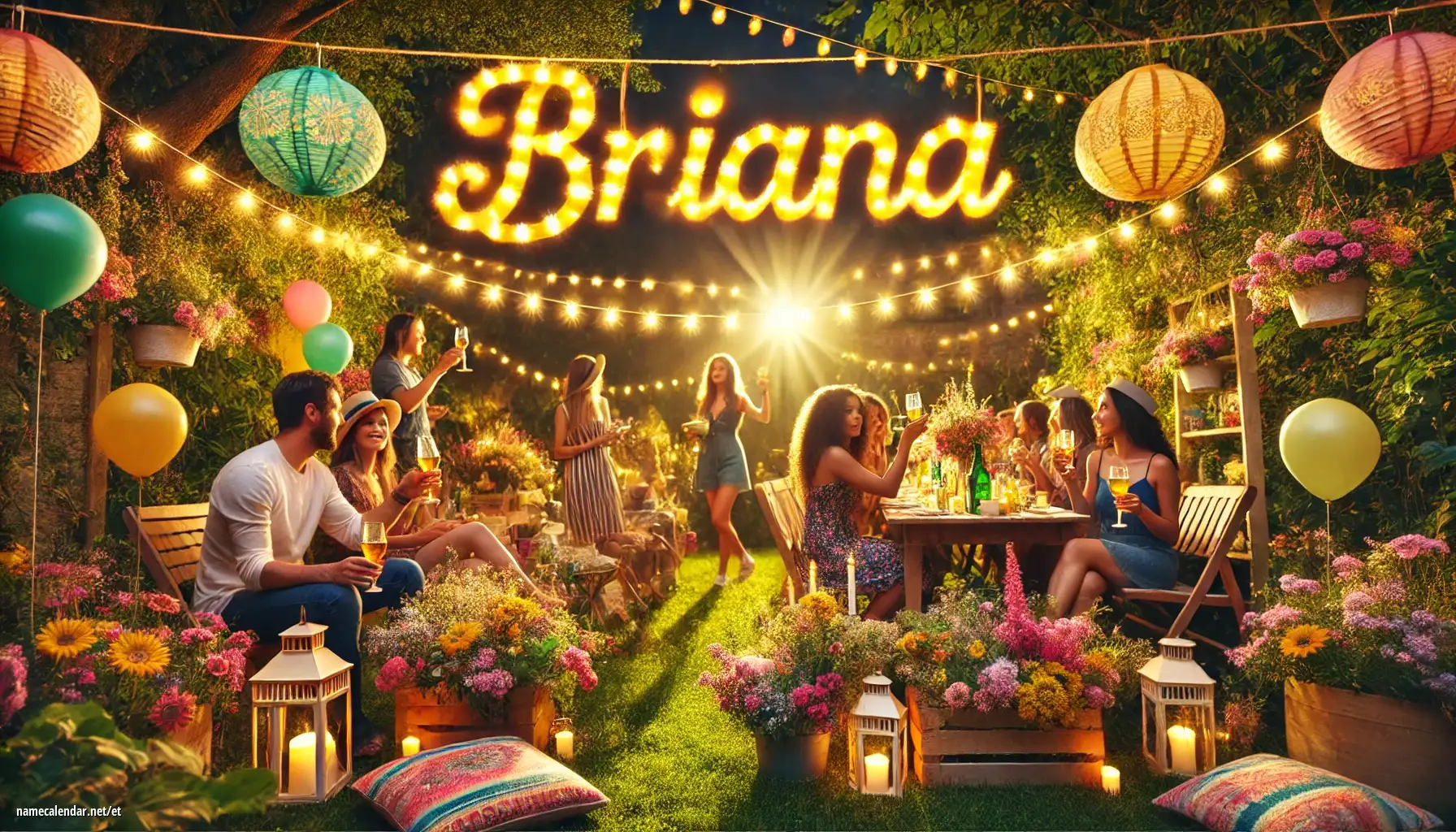 Nimepäeva ja nime tähistamine - Briana