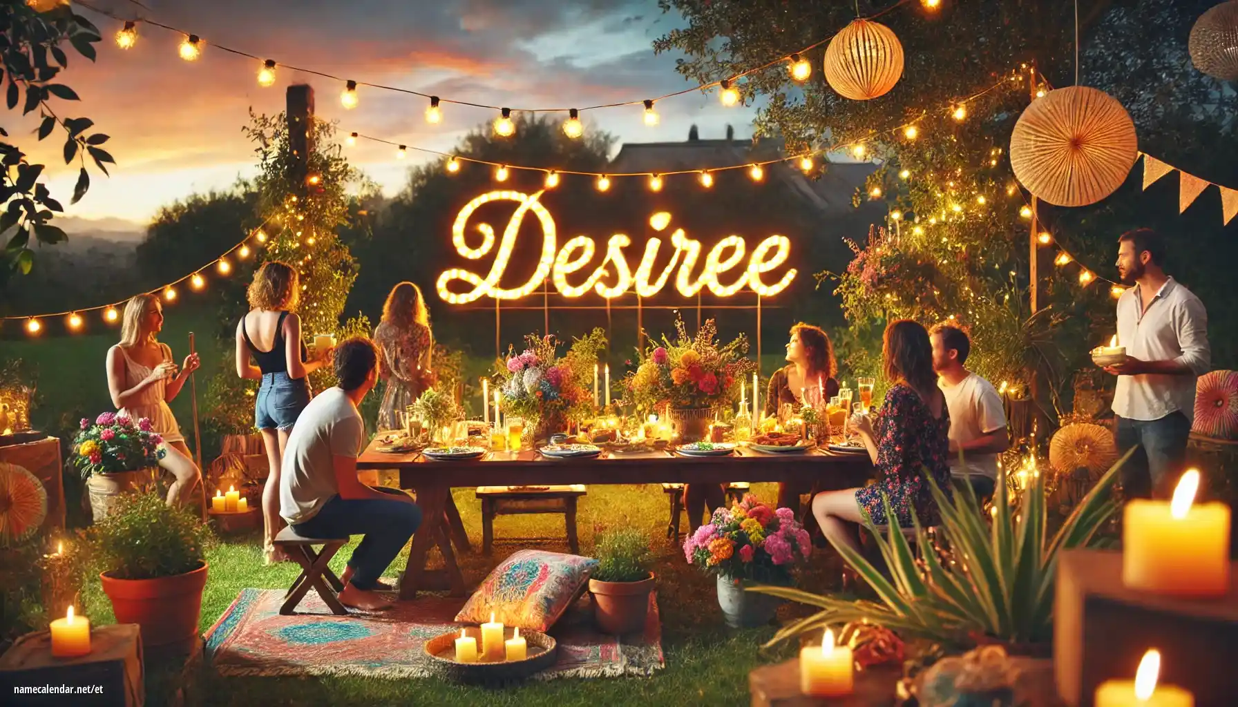 Nimepäeva ja nime tähistamine - Desiree