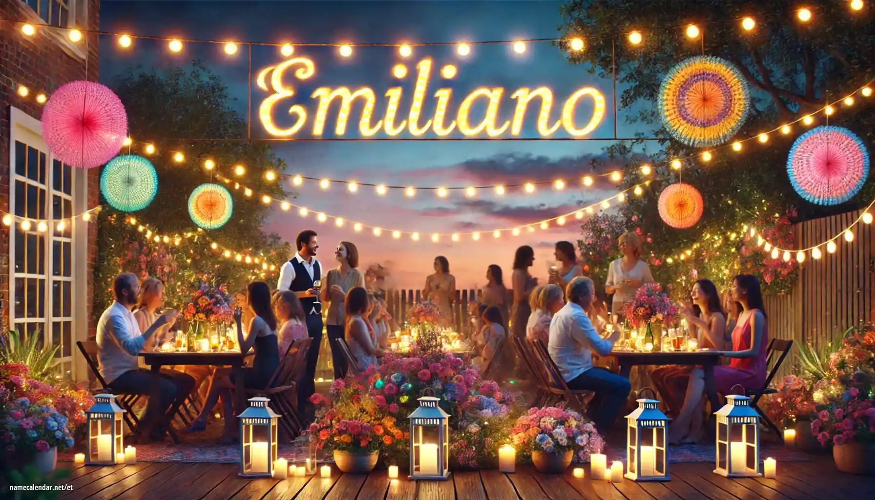 Nimepäeva ja nime tähistamine - Emiliano