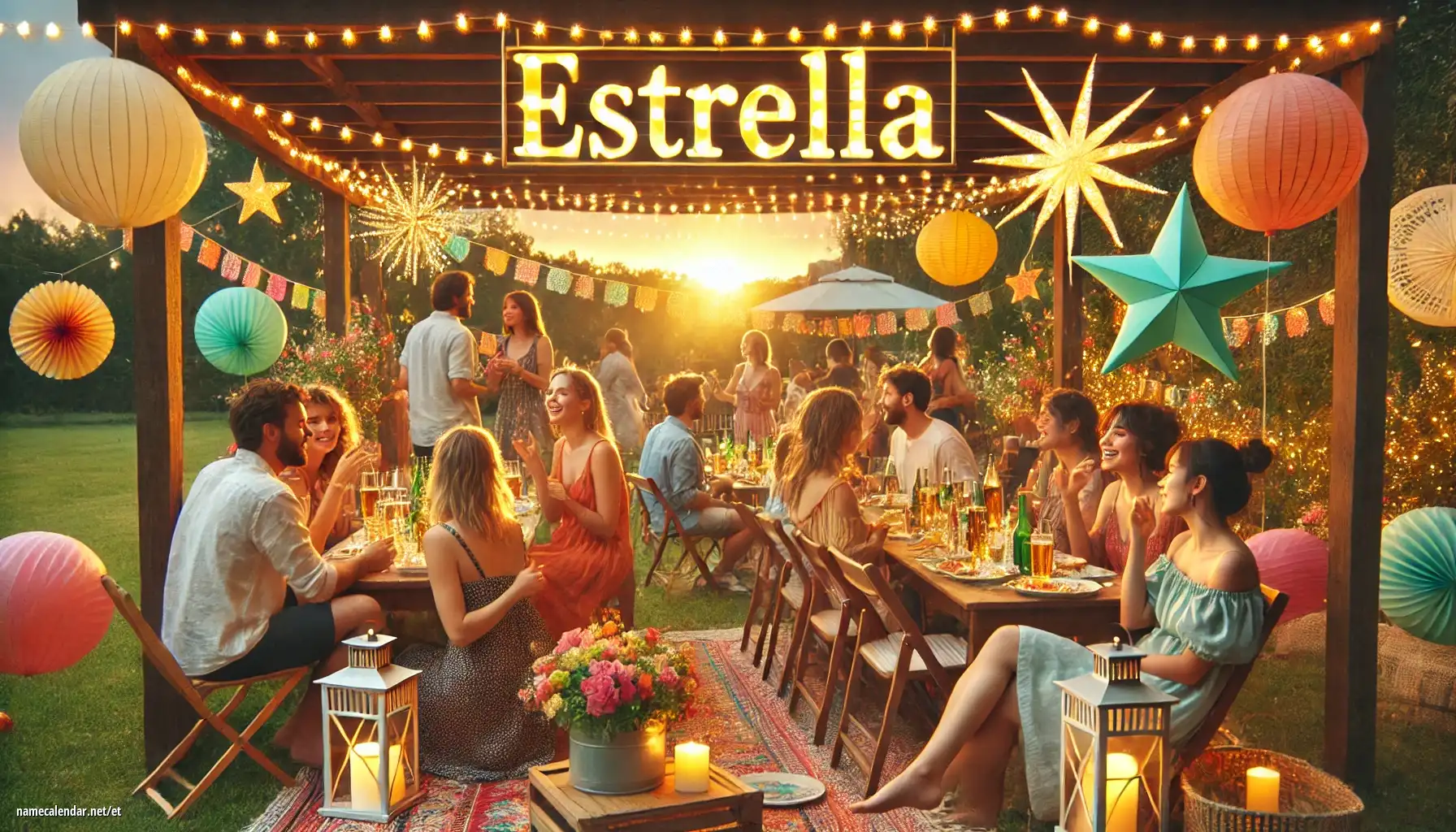 Nimepäeva ja nime tähistamine - Estrella