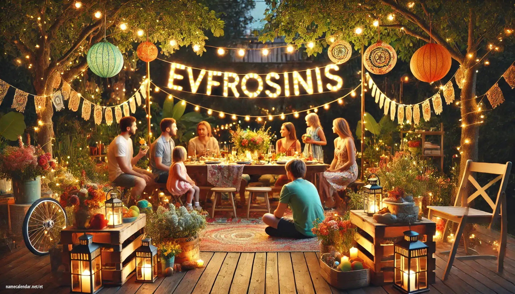 Nimepäeva ja nime tähistamine - Evfrosinis