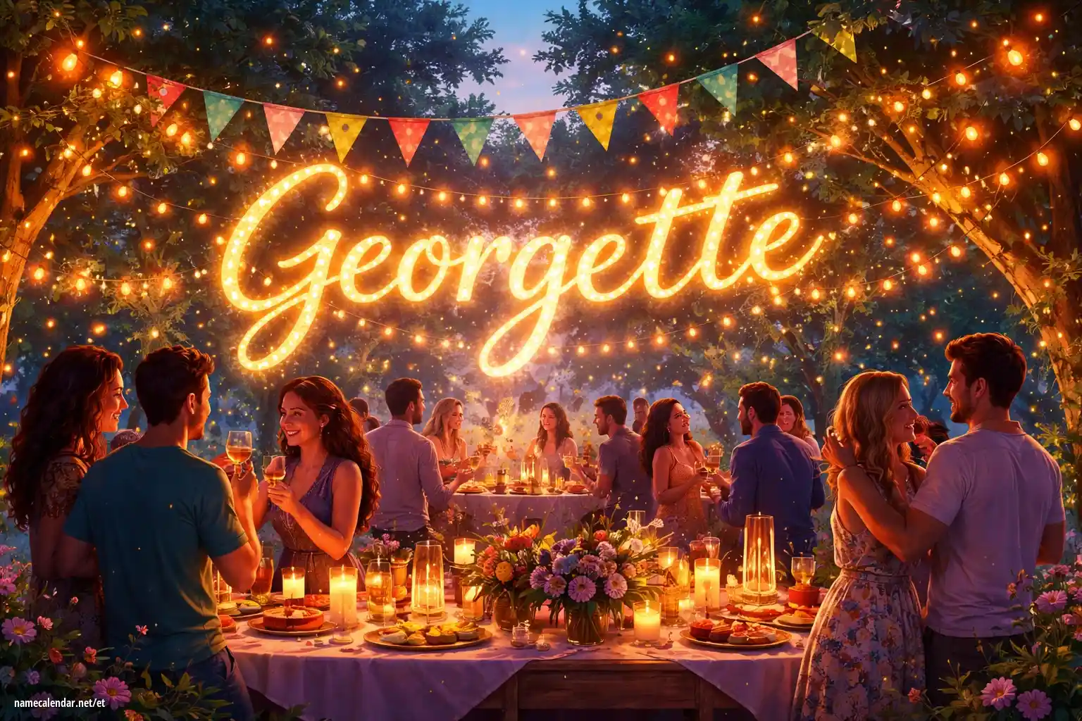 Nimepäeva ja nime tähistamine - Georgette