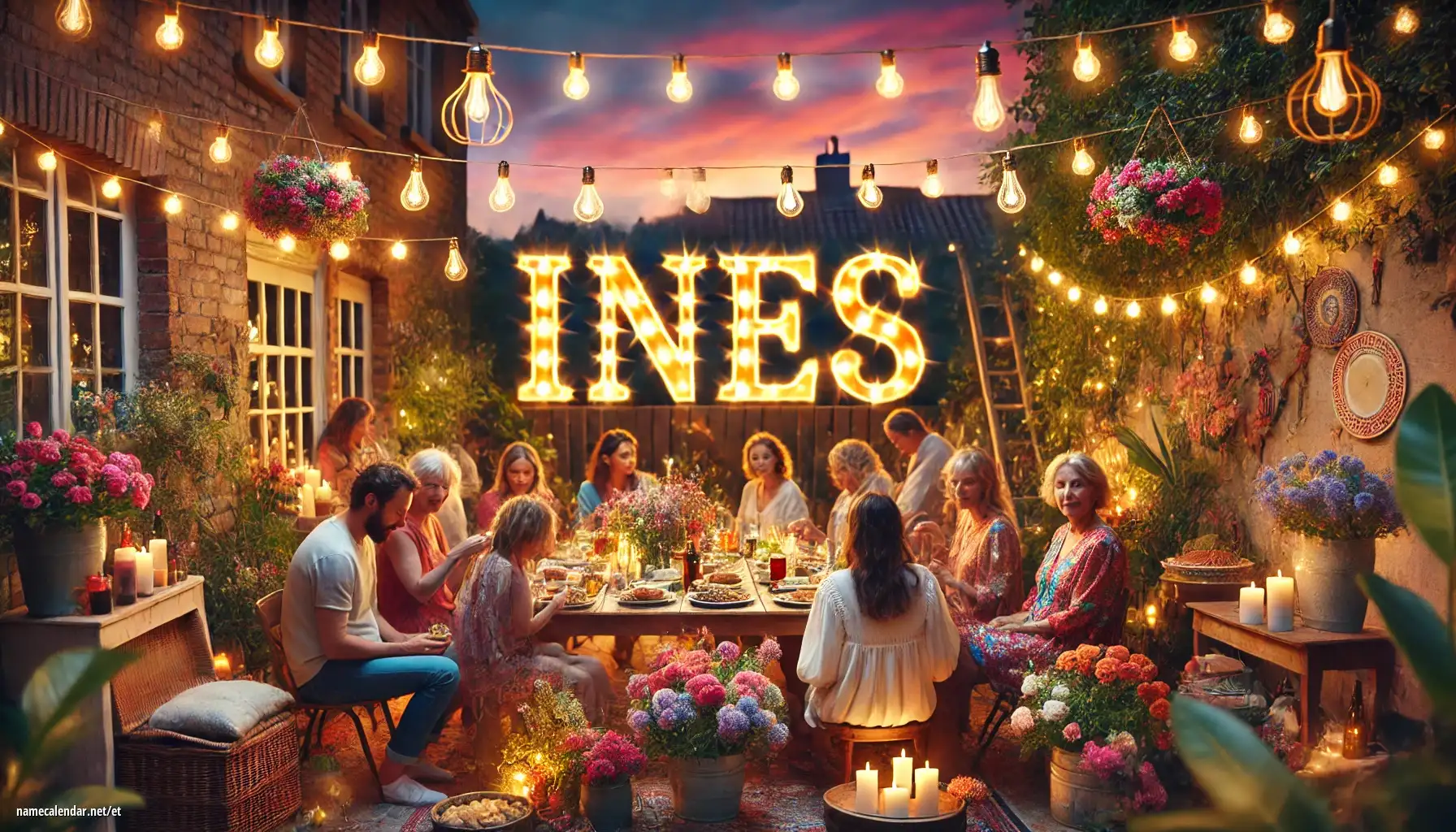 Nimepäeva ja nime tähistamine - Inès