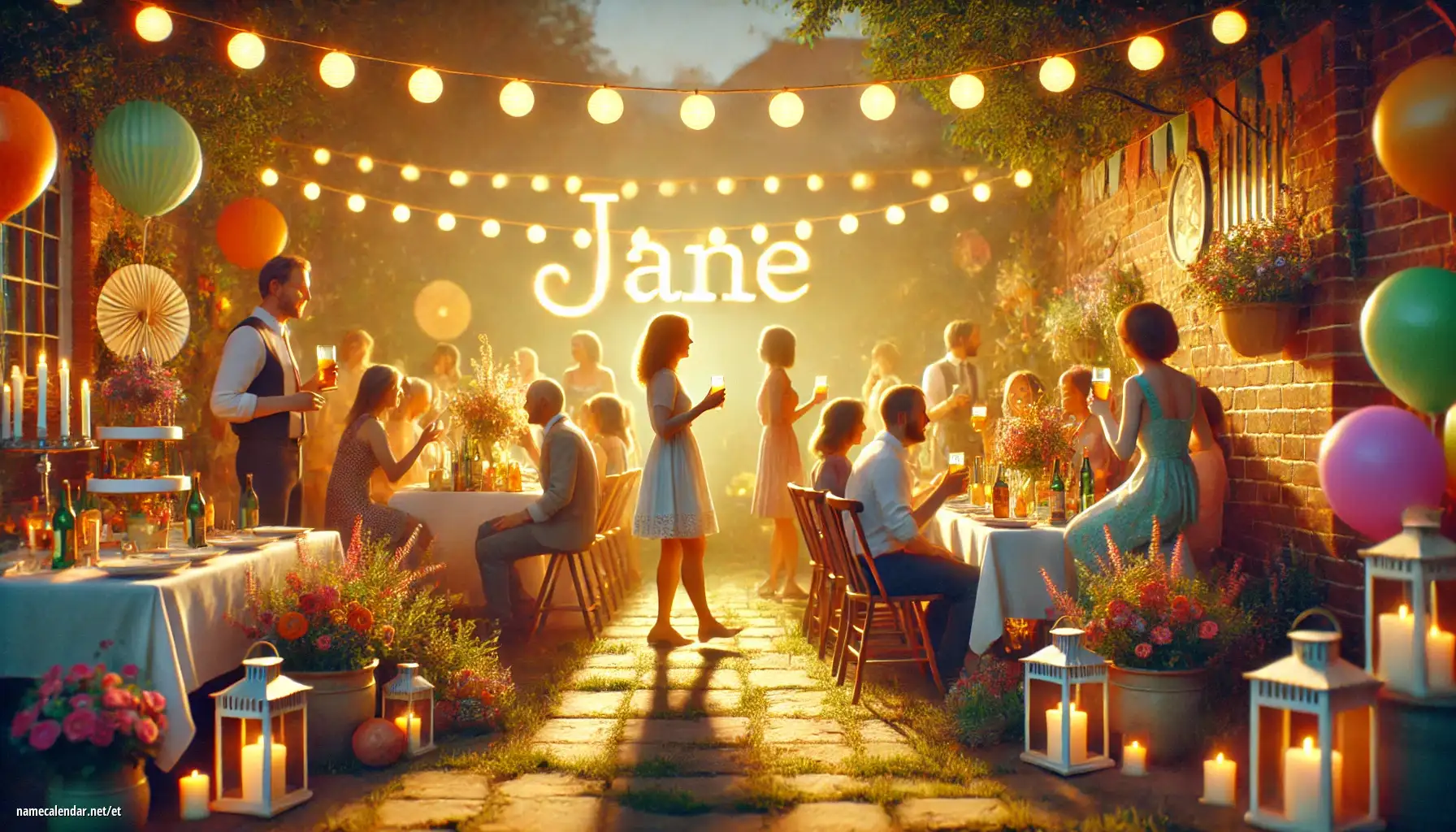 Nimepäeva ja nime tähistamine - Jane