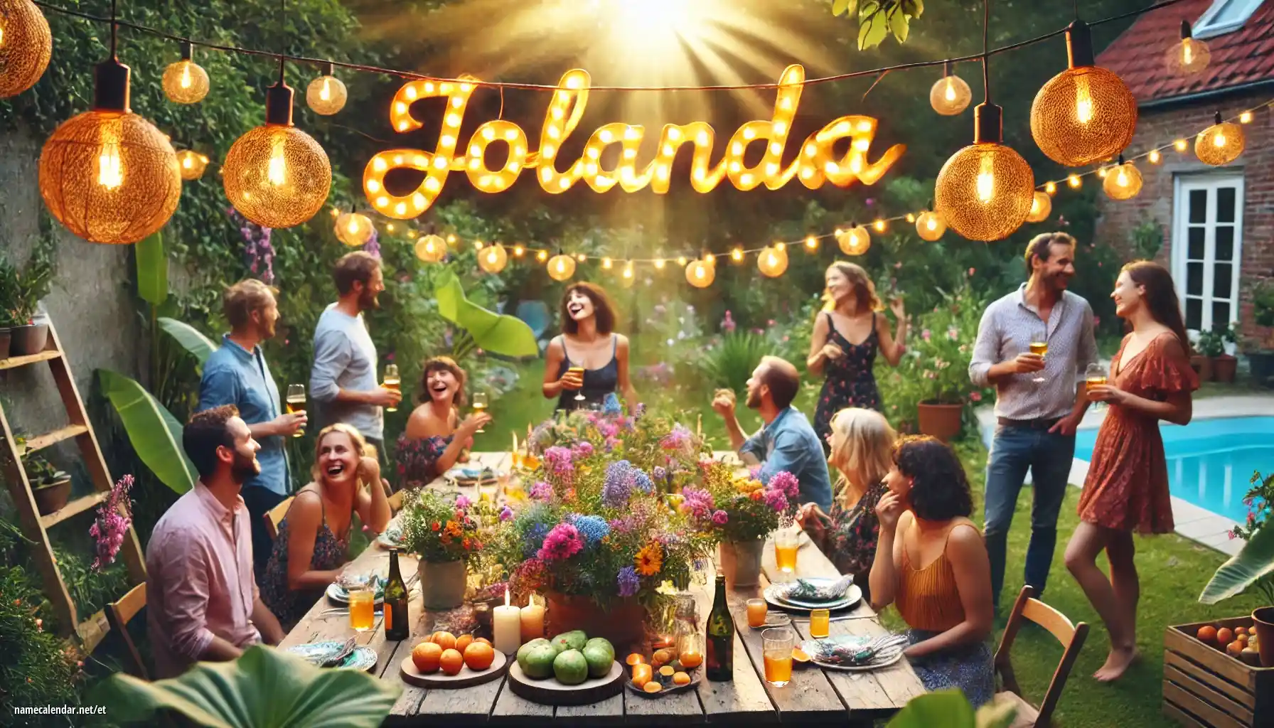 Nimepäeva ja nime tähistamine - Jolanda