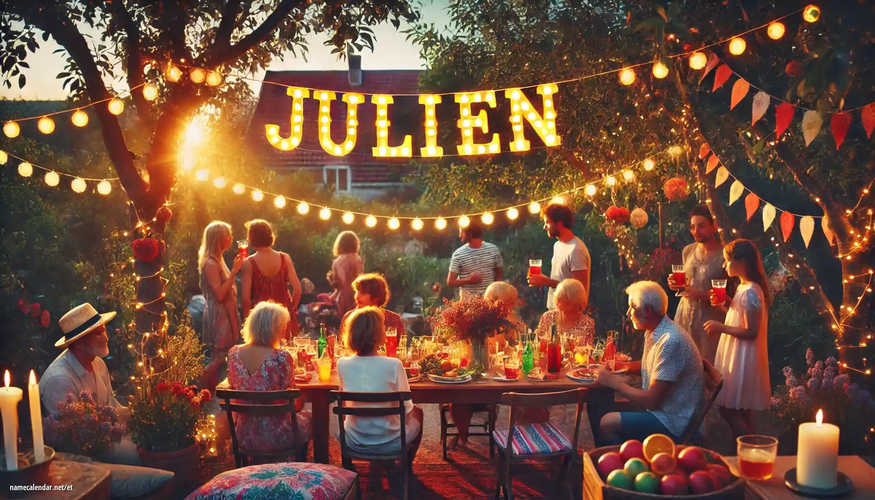 Nimepäeva ja nime tähistamine - Julien