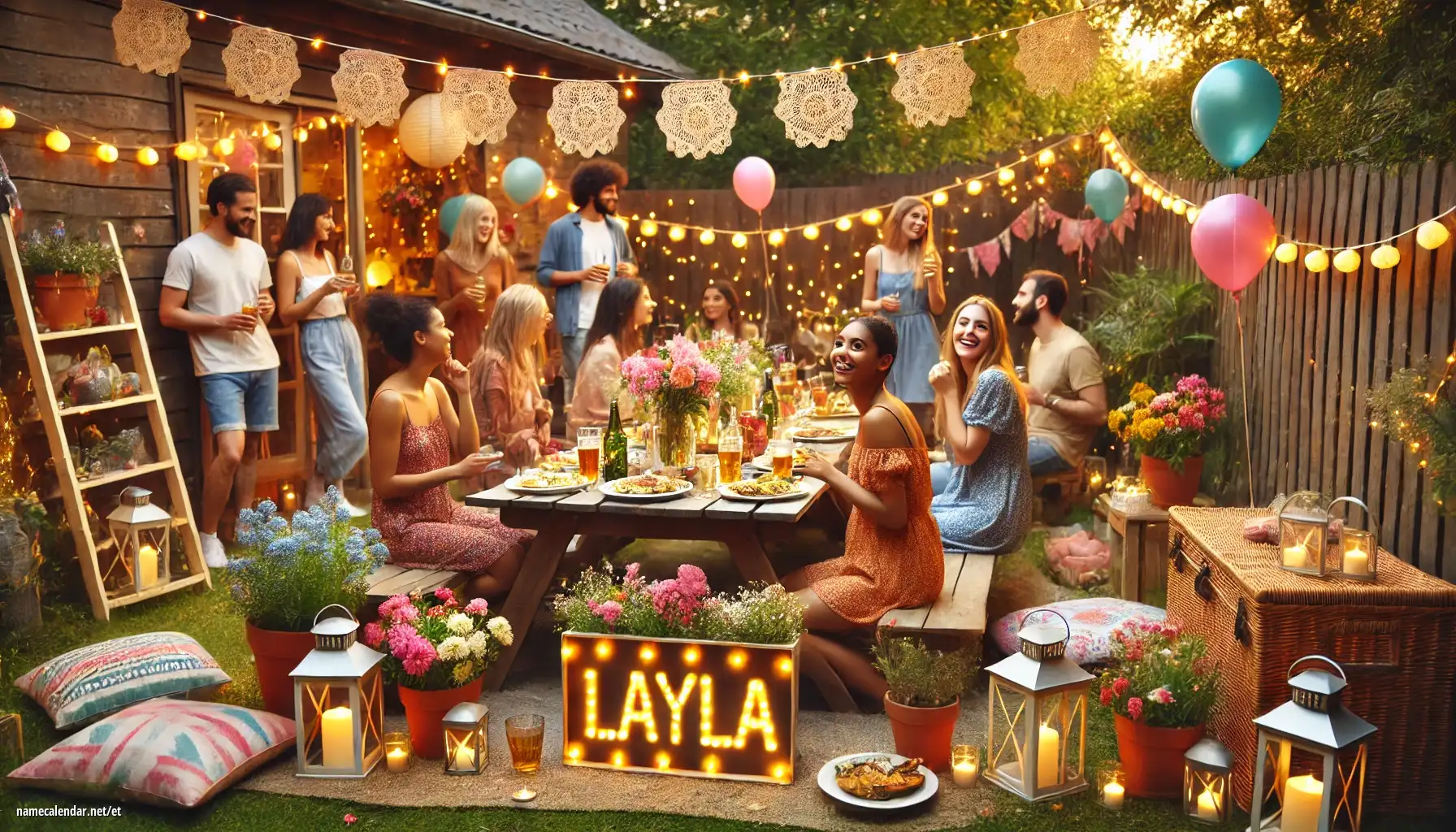 Nimepäeva ja nime tähistamine - Layla