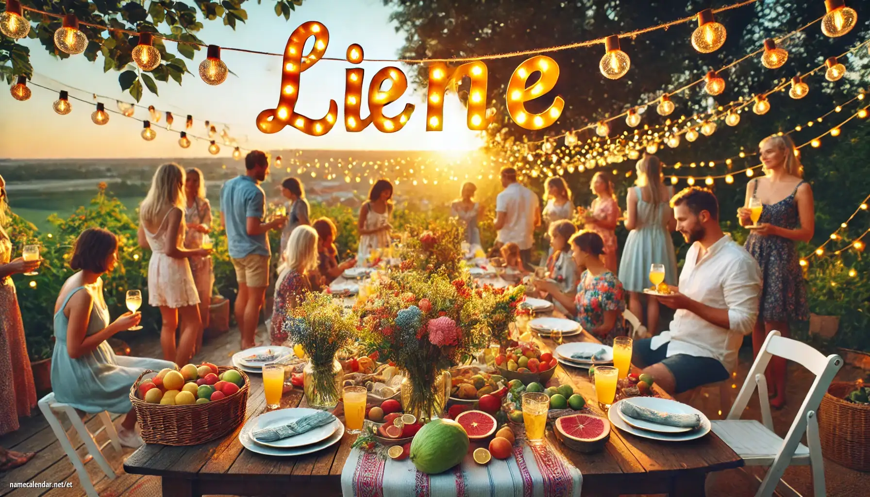 Nimepäeva ja nime tähistamine - Liene