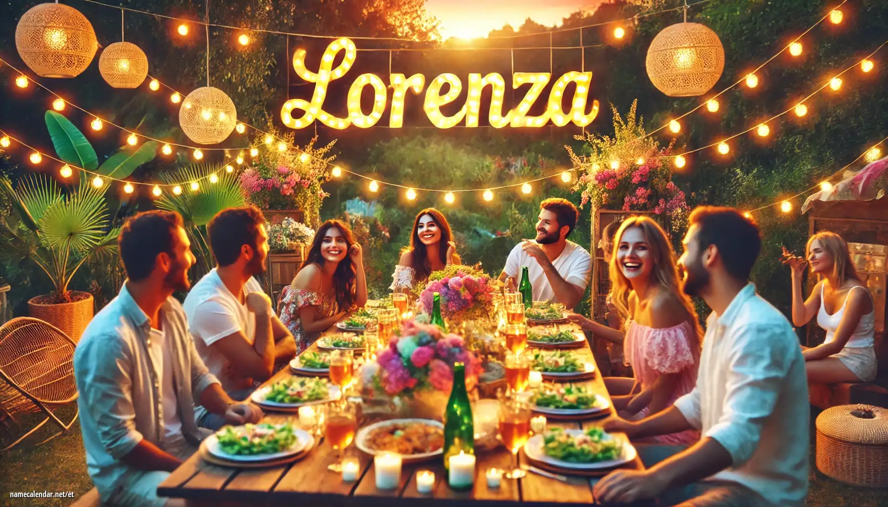 Nimepäeva ja nime tähistamine - Lorenza