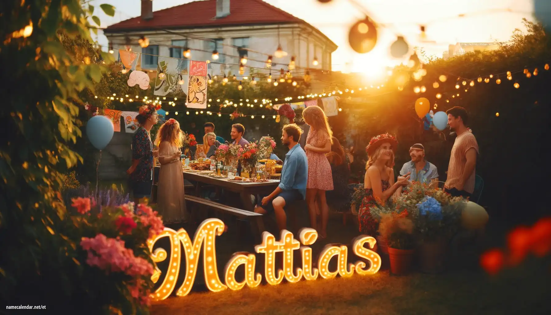 Nimepäeva ja nime tähistamine - Mattias