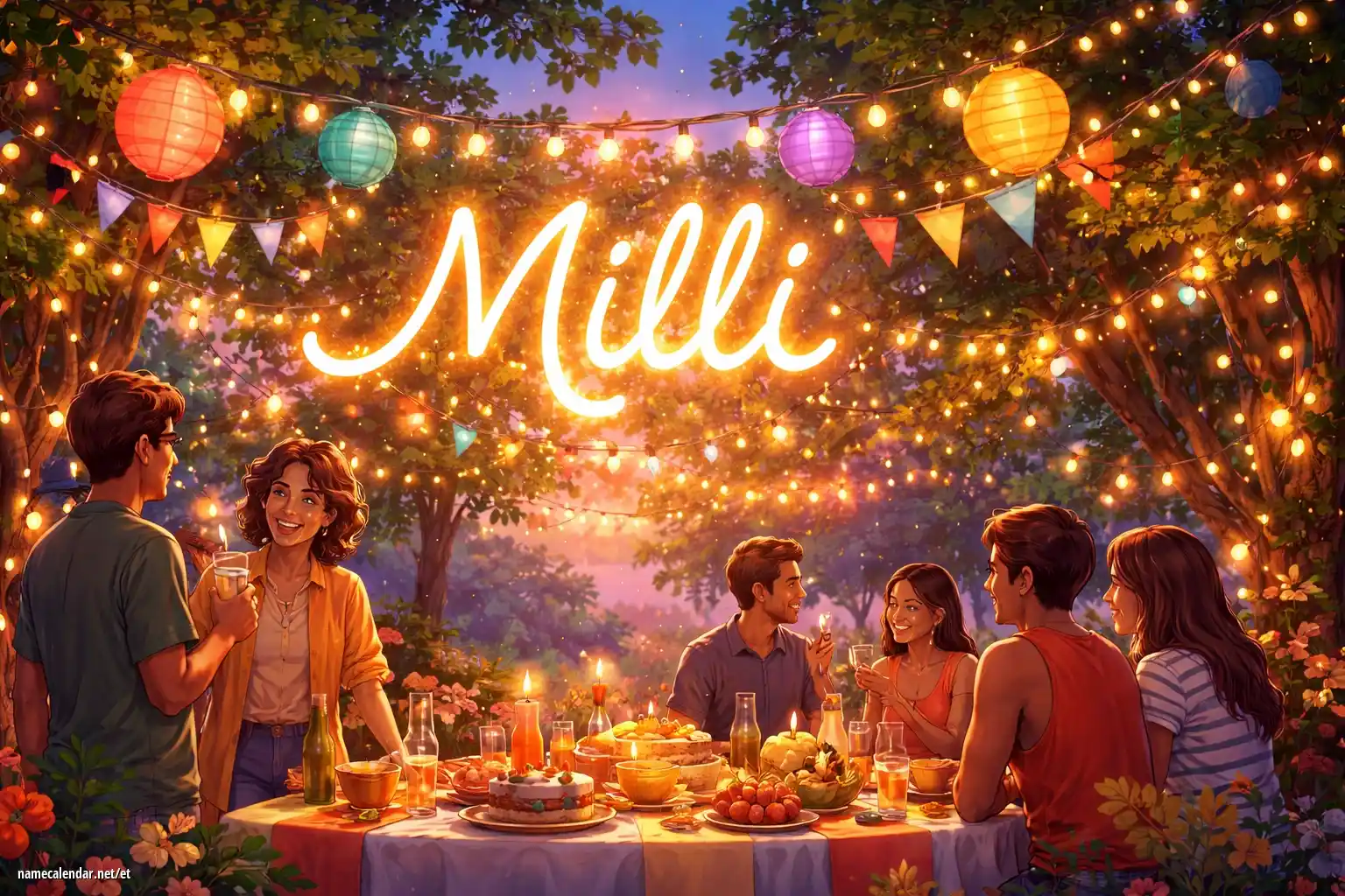 Nimepäeva ja nime tähistamine - Milli