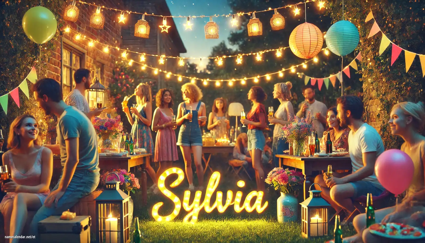 Nimepäeva ja nime tähistamine - Sylvia