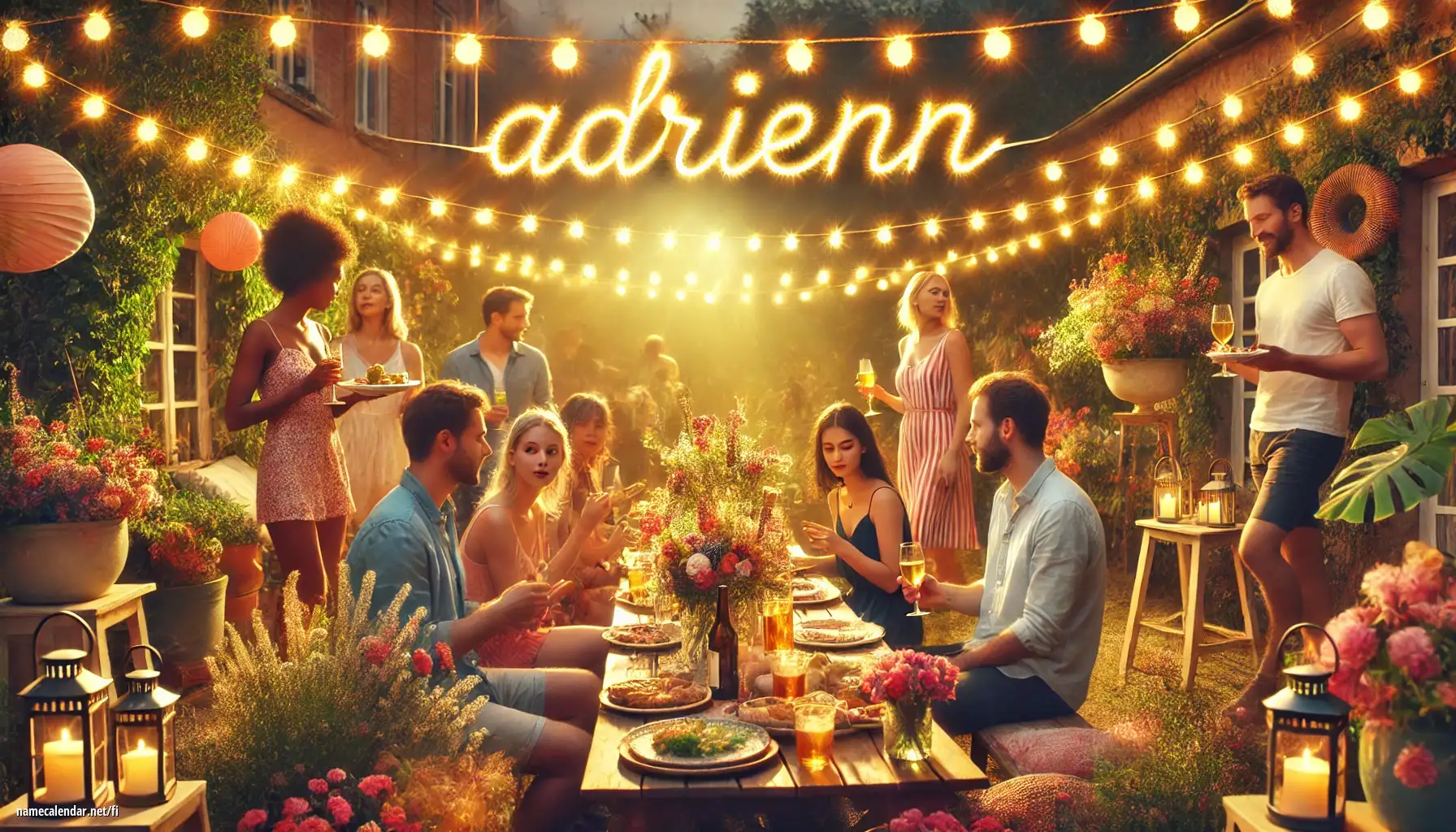 Nimipäivän ja nimen juhliminen - Adrienn