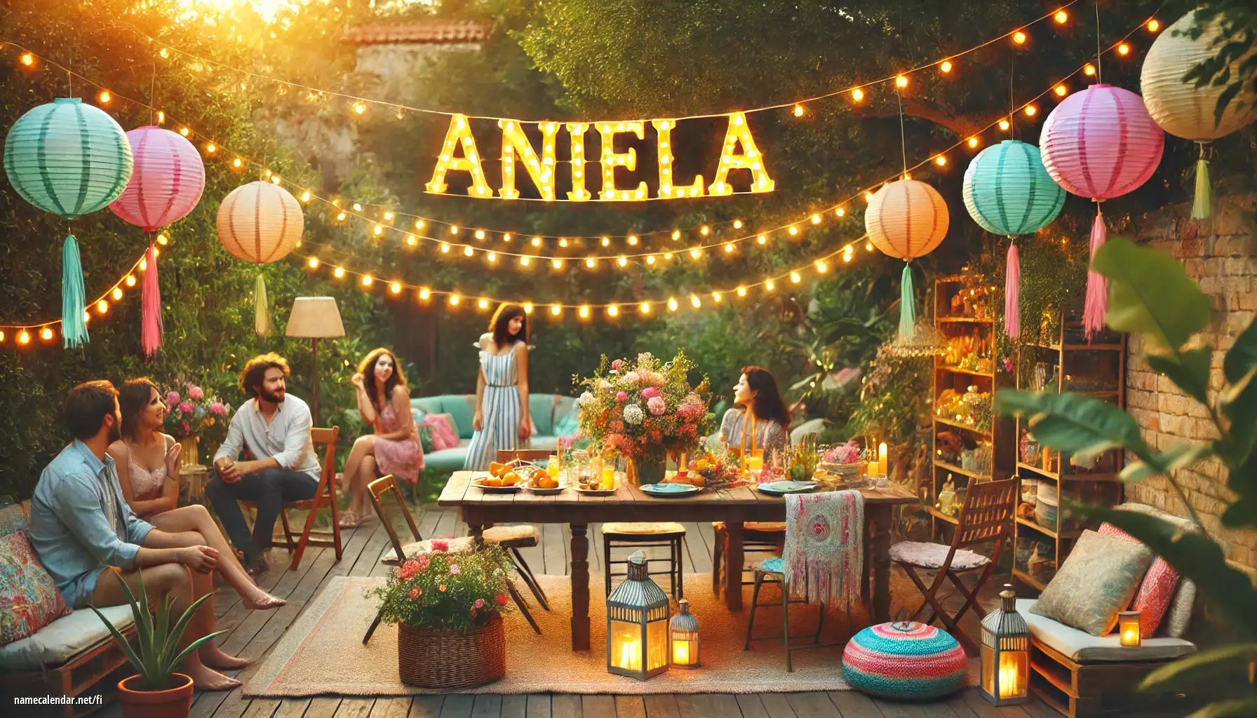 Nimipäivän ja nimen juhliminen - Aniela