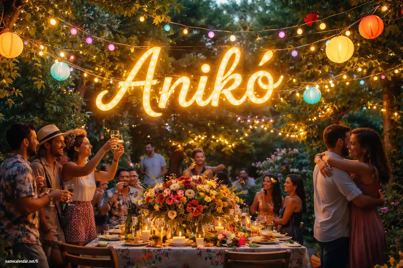 Nimipäivän ja nimen juhliminen - Anikó