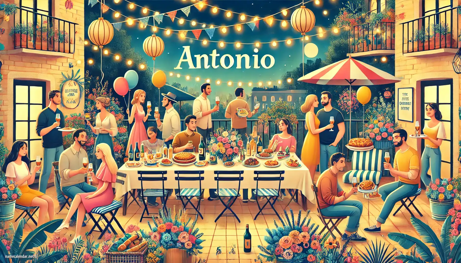 Nimipäivän ja nimen juhliminen - Antonio