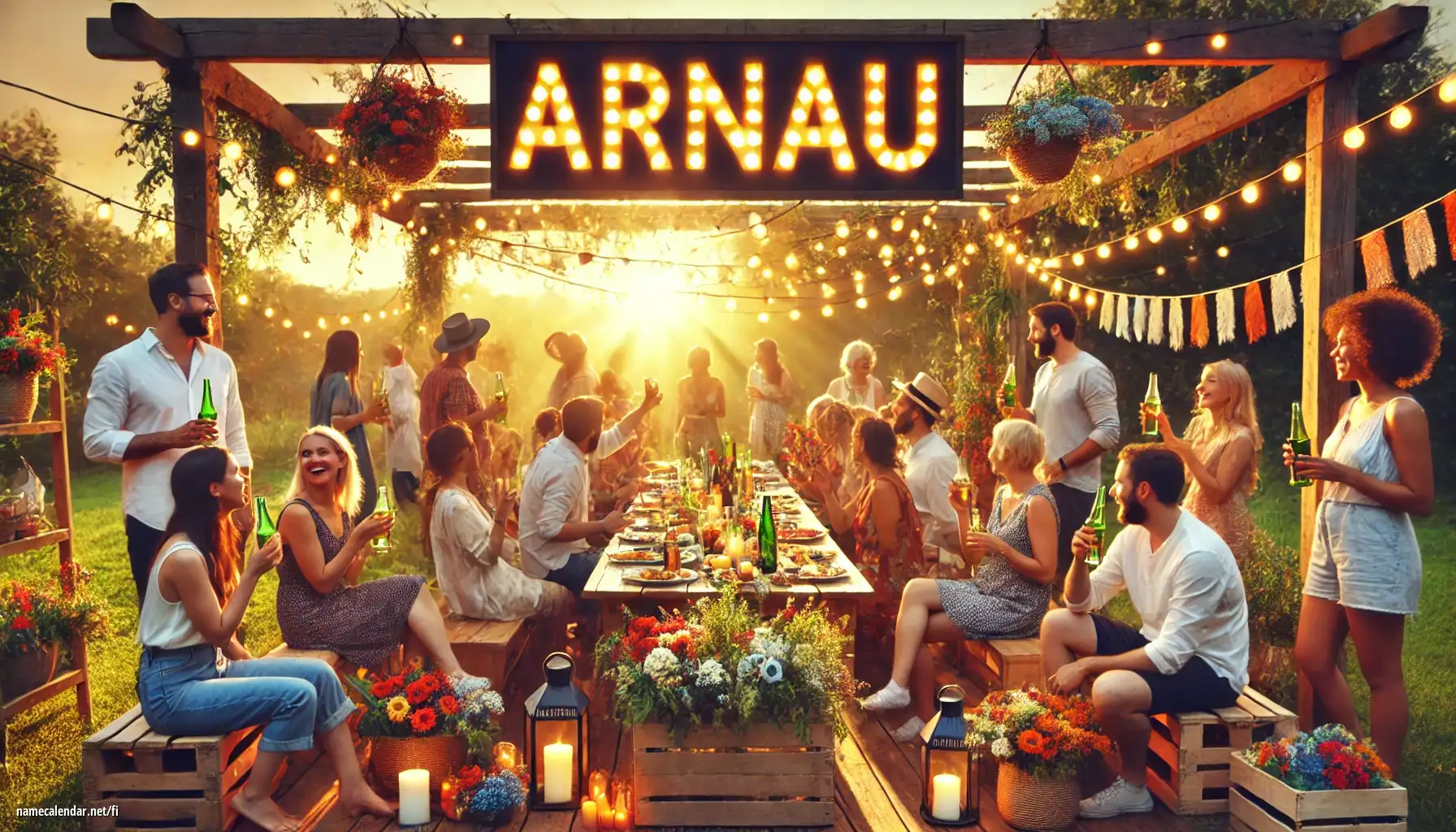 Nimipäivän ja nimen juhliminen - Arnau