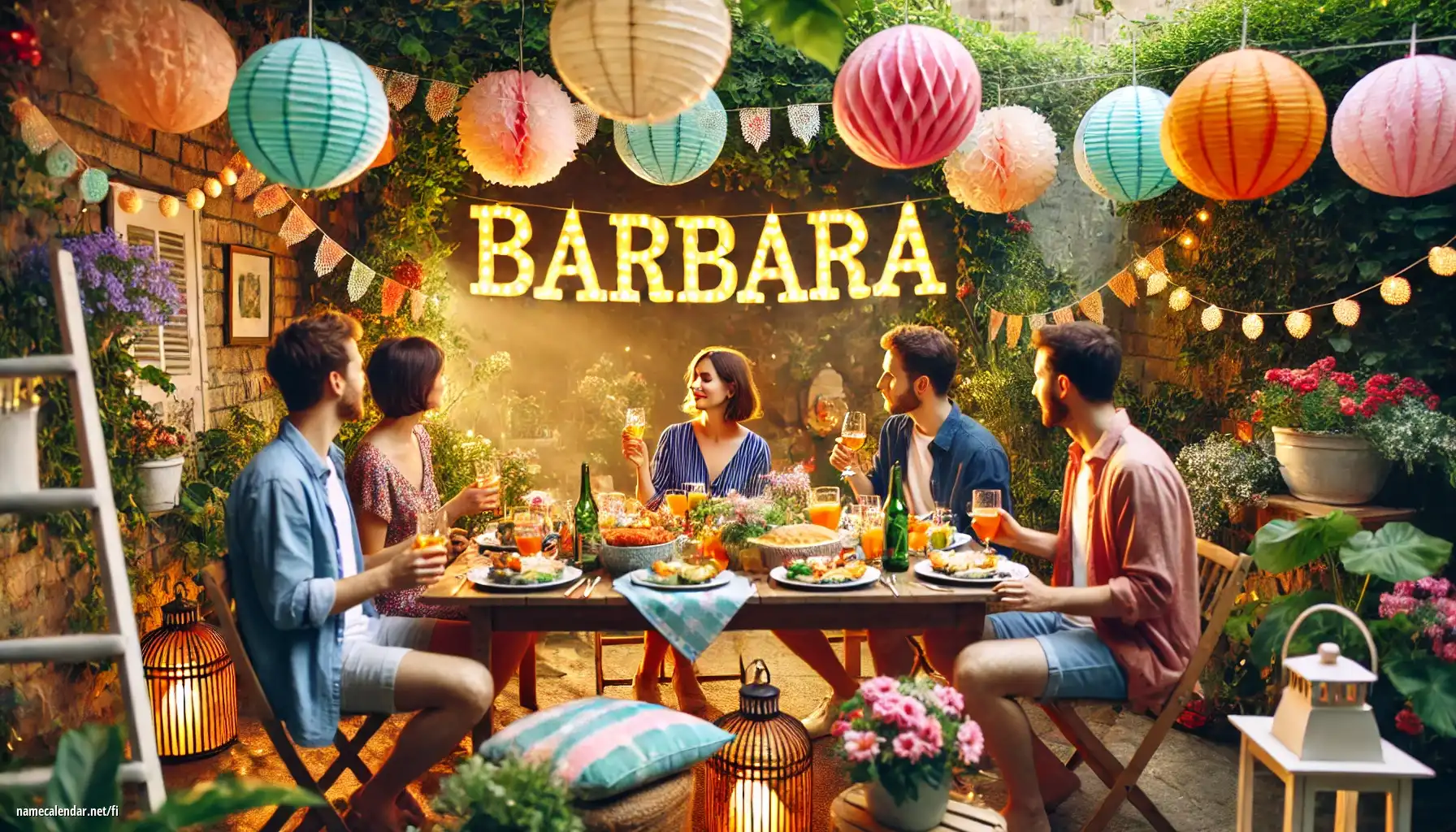 Nimipäivän ja nimen juhliminen - Barbara