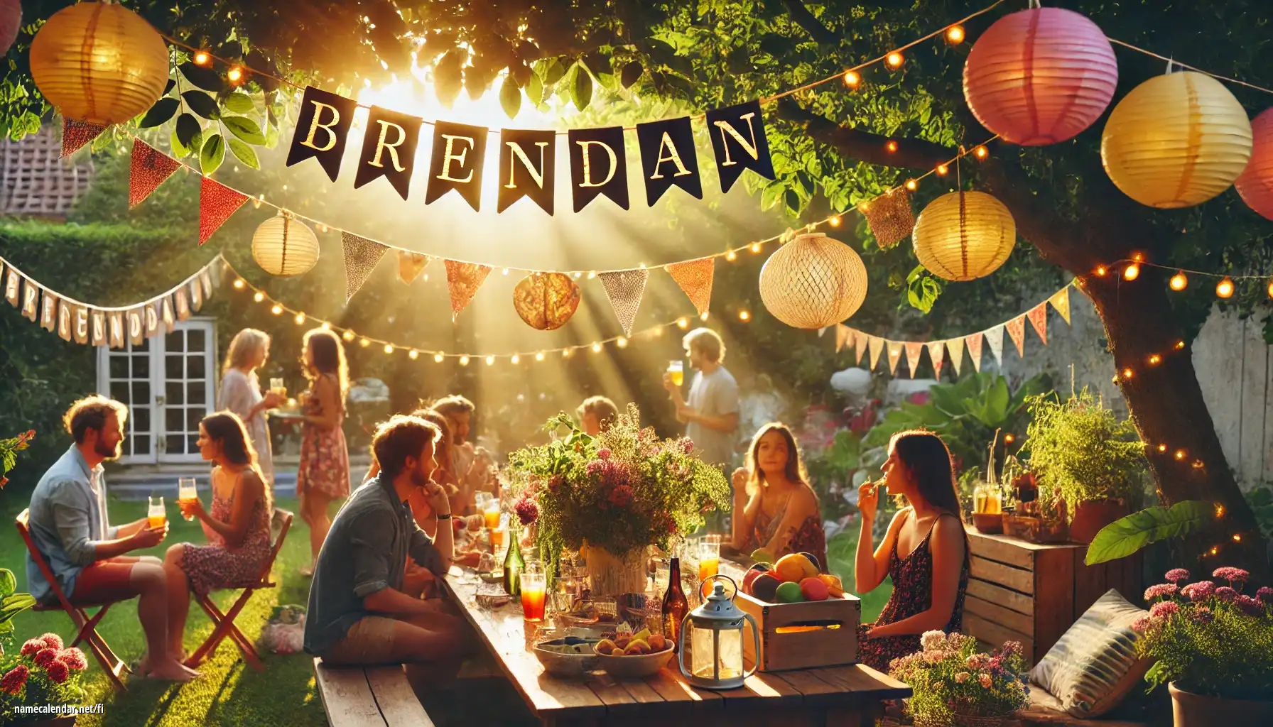 Nimipäivän ja nimen juhliminen - Brendan