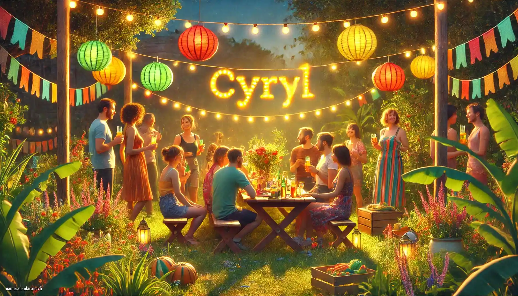 Nimipäivän ja nimen juhliminen - Cyryl