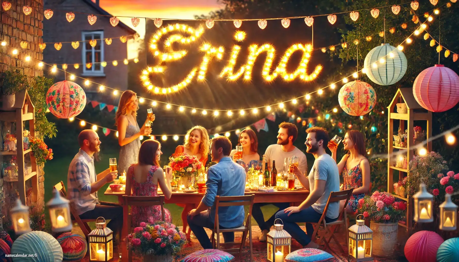 Nimipäivän ja nimen juhliminen - Erina