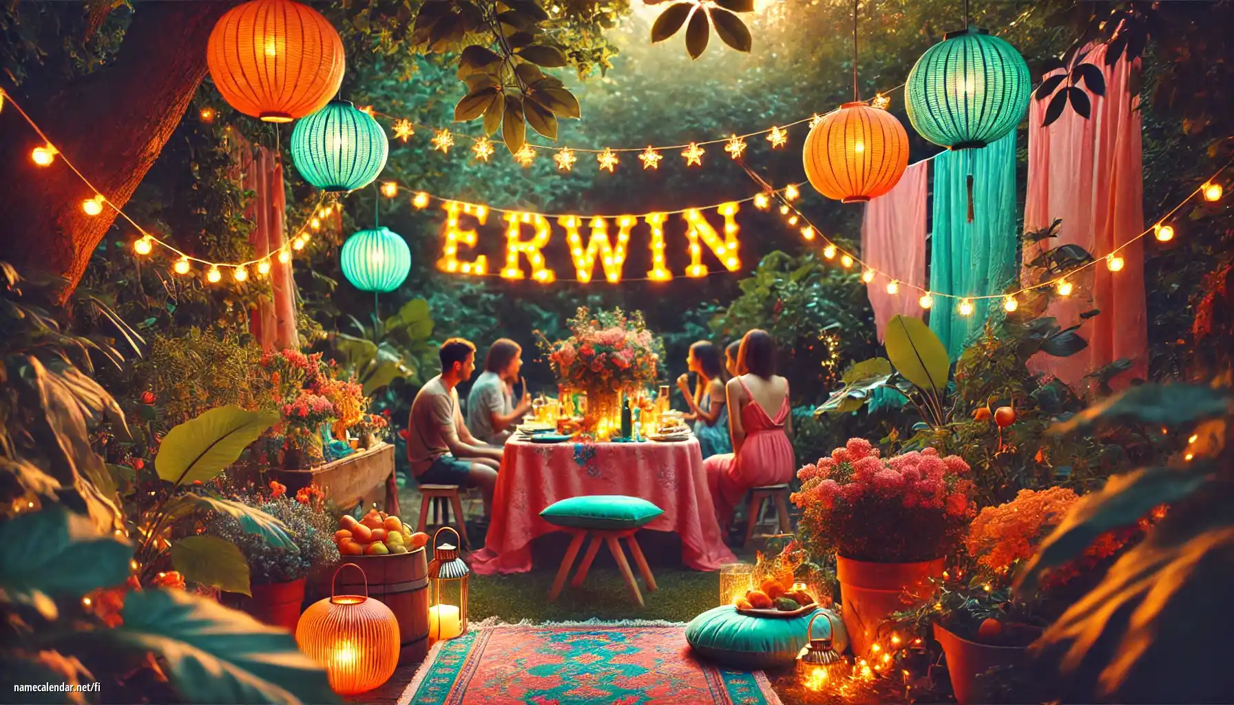 Nimipäivän ja nimen juhliminen - Erwin