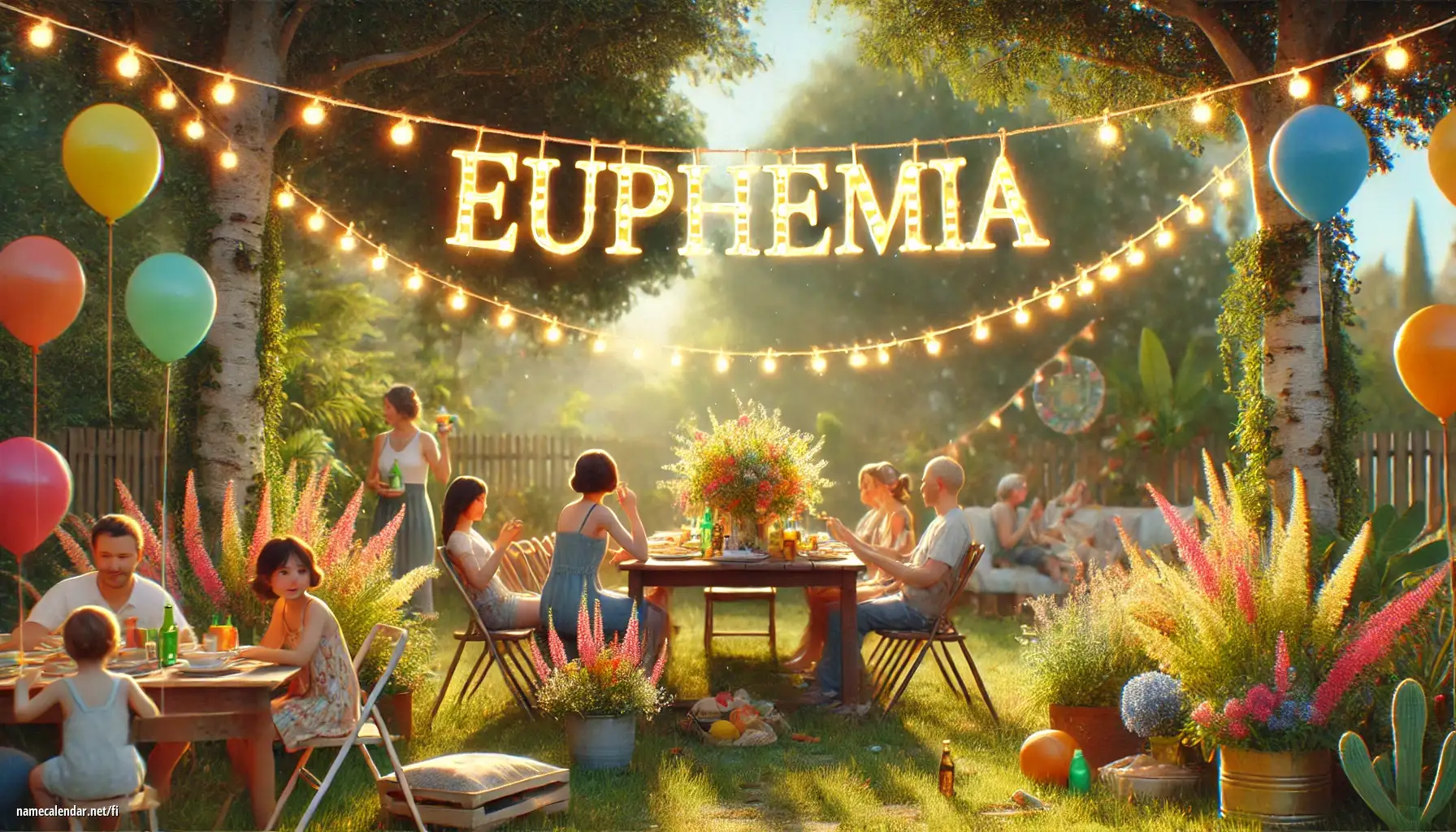 Nimipäivän ja nimen juhliminen - Euphemia