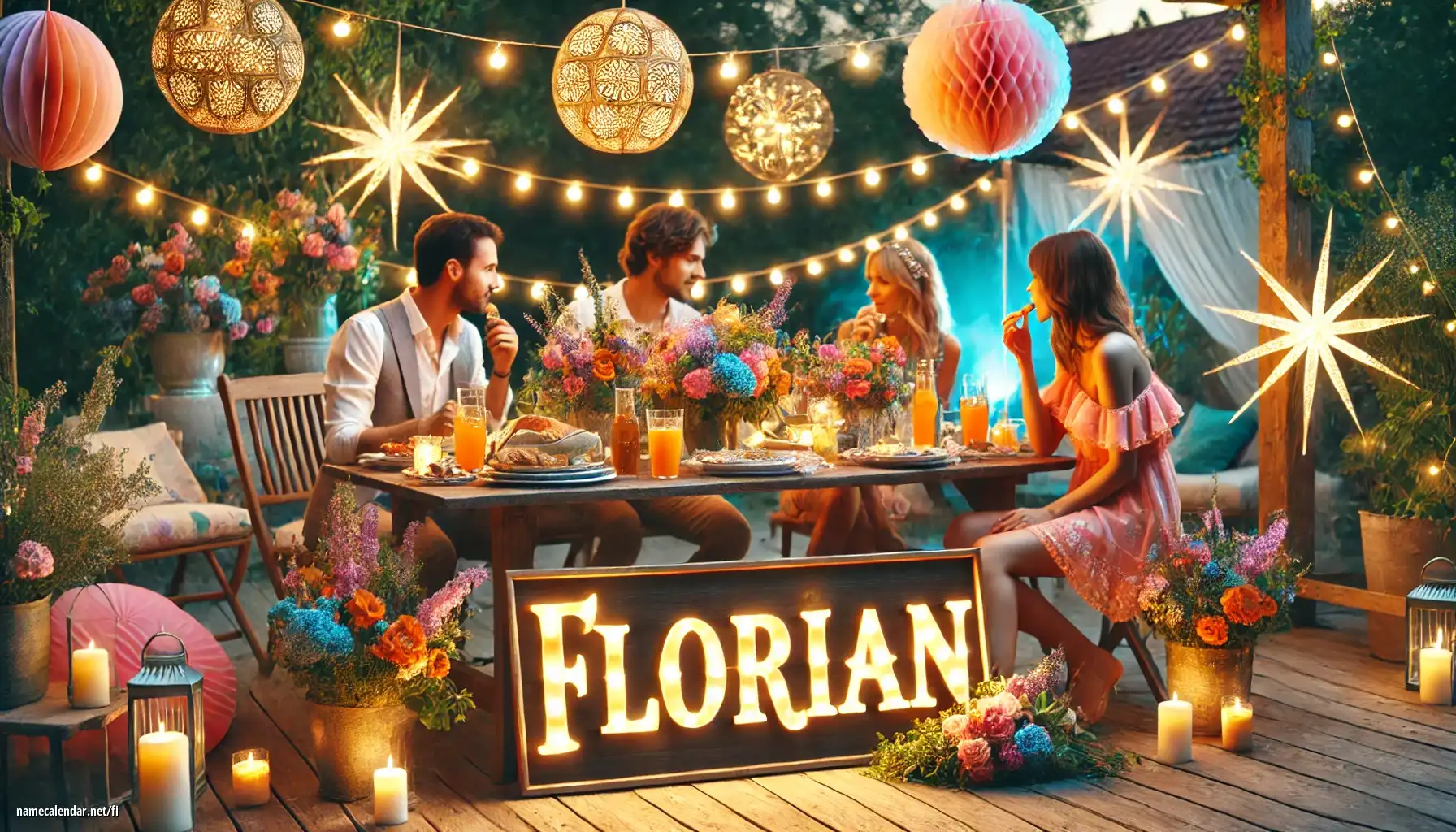 Nimipäivän ja nimen juhliminen - Florian