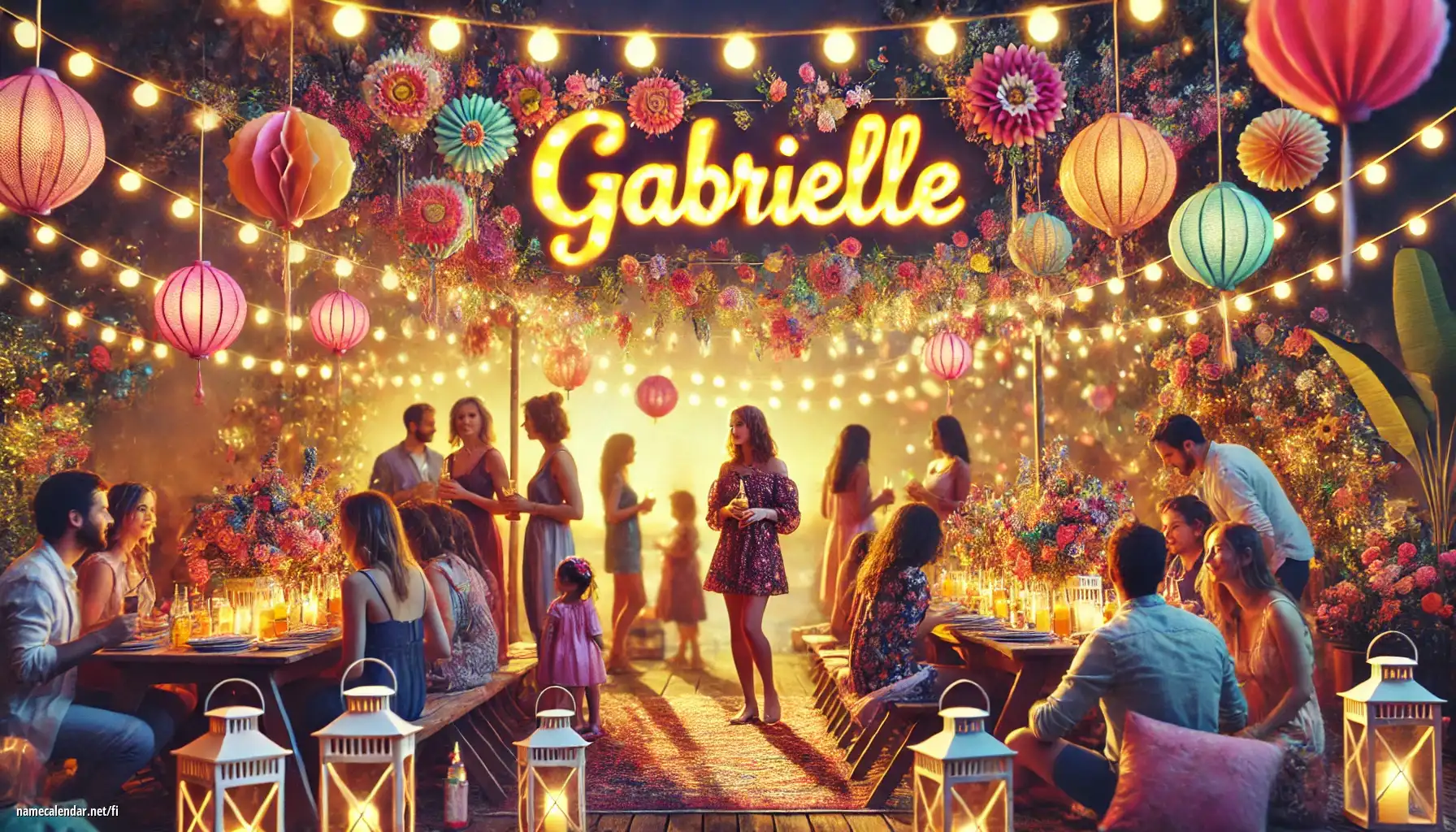 Nimipäivän ja nimen juhliminen - Gabrielle