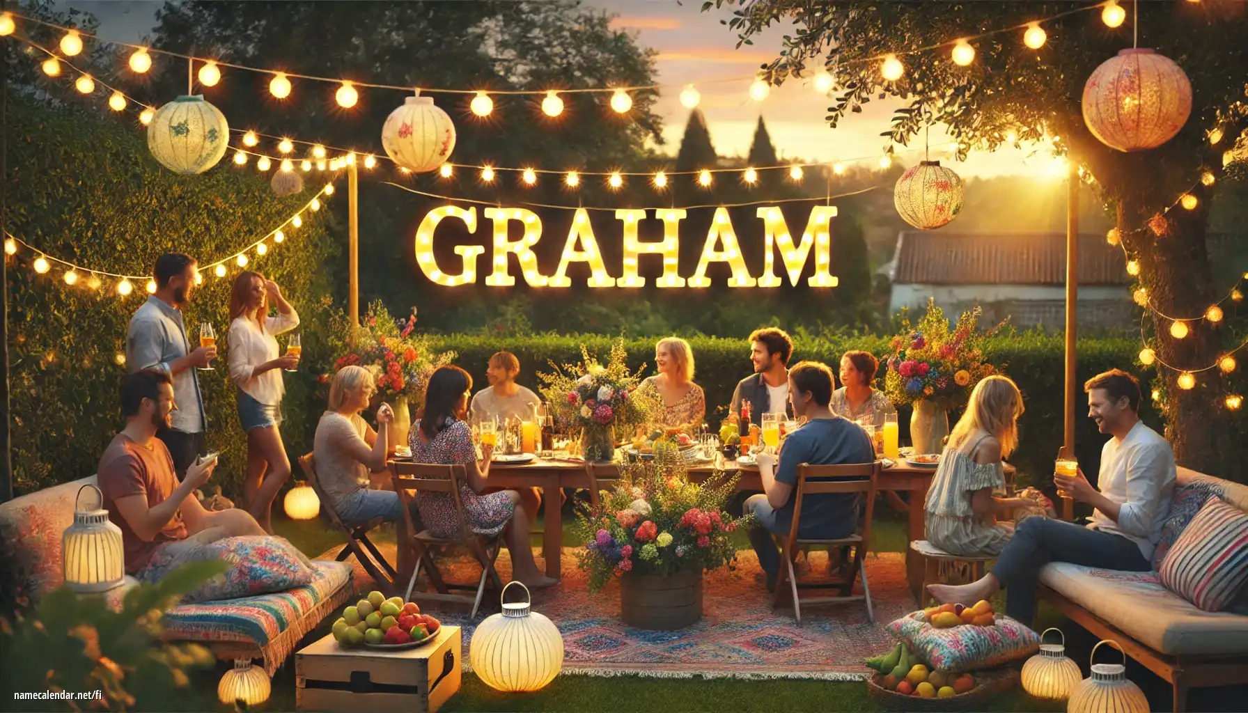 Nimipäivän ja nimen juhliminen - Graham