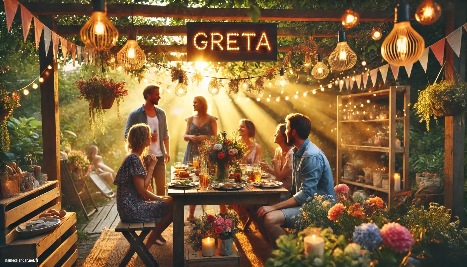 Nimipäivän ja nimen juhliminen - Greta