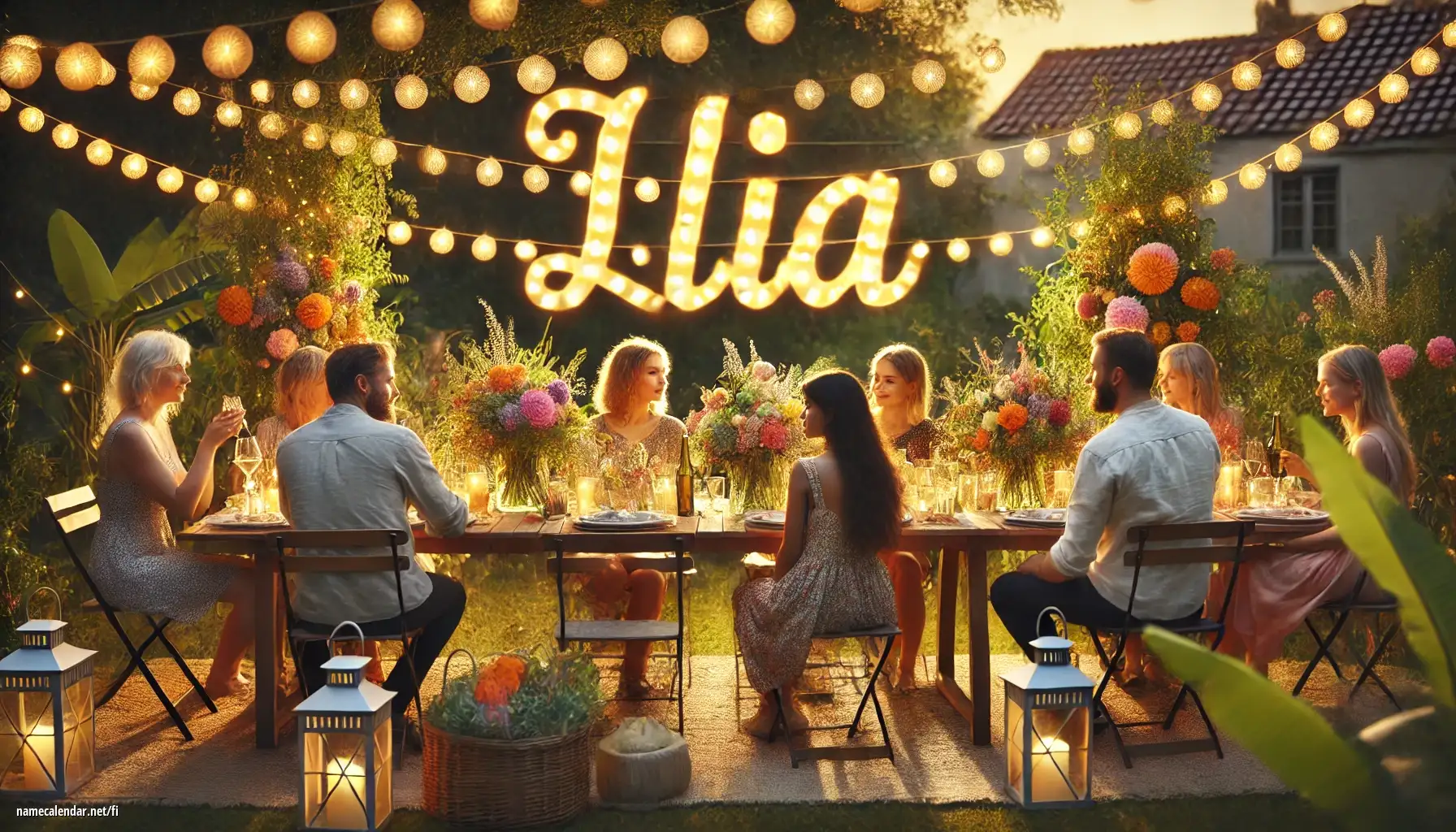 Nimipäivän ja nimen juhliminen - Ilia