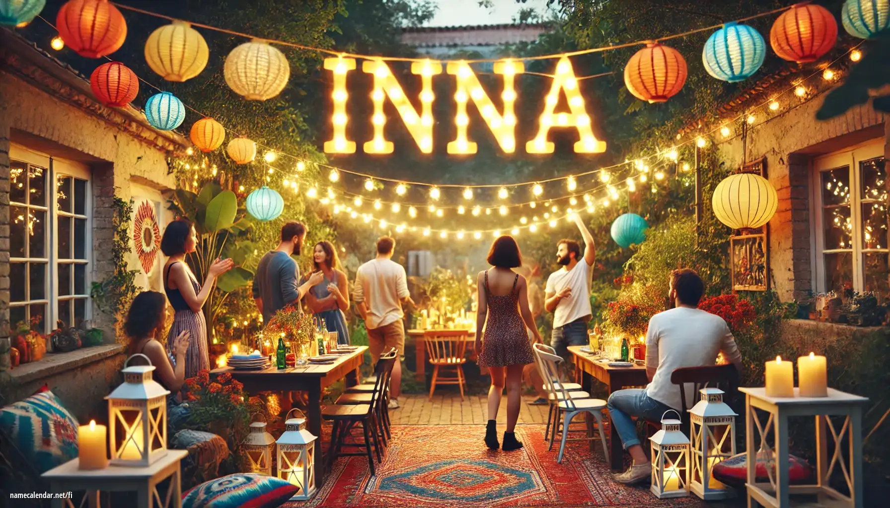 Nimipäivän ja nimen juhliminen - Inna