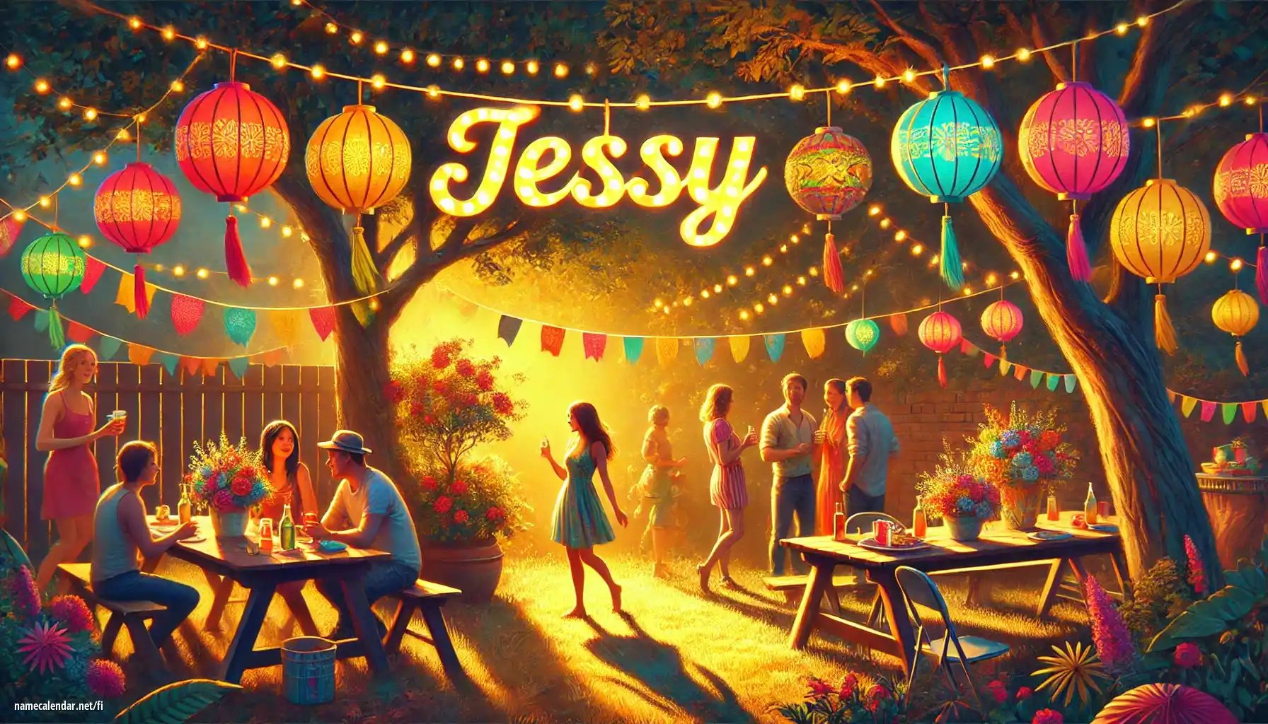 Nimipäivän ja nimen juhliminen - Jessy