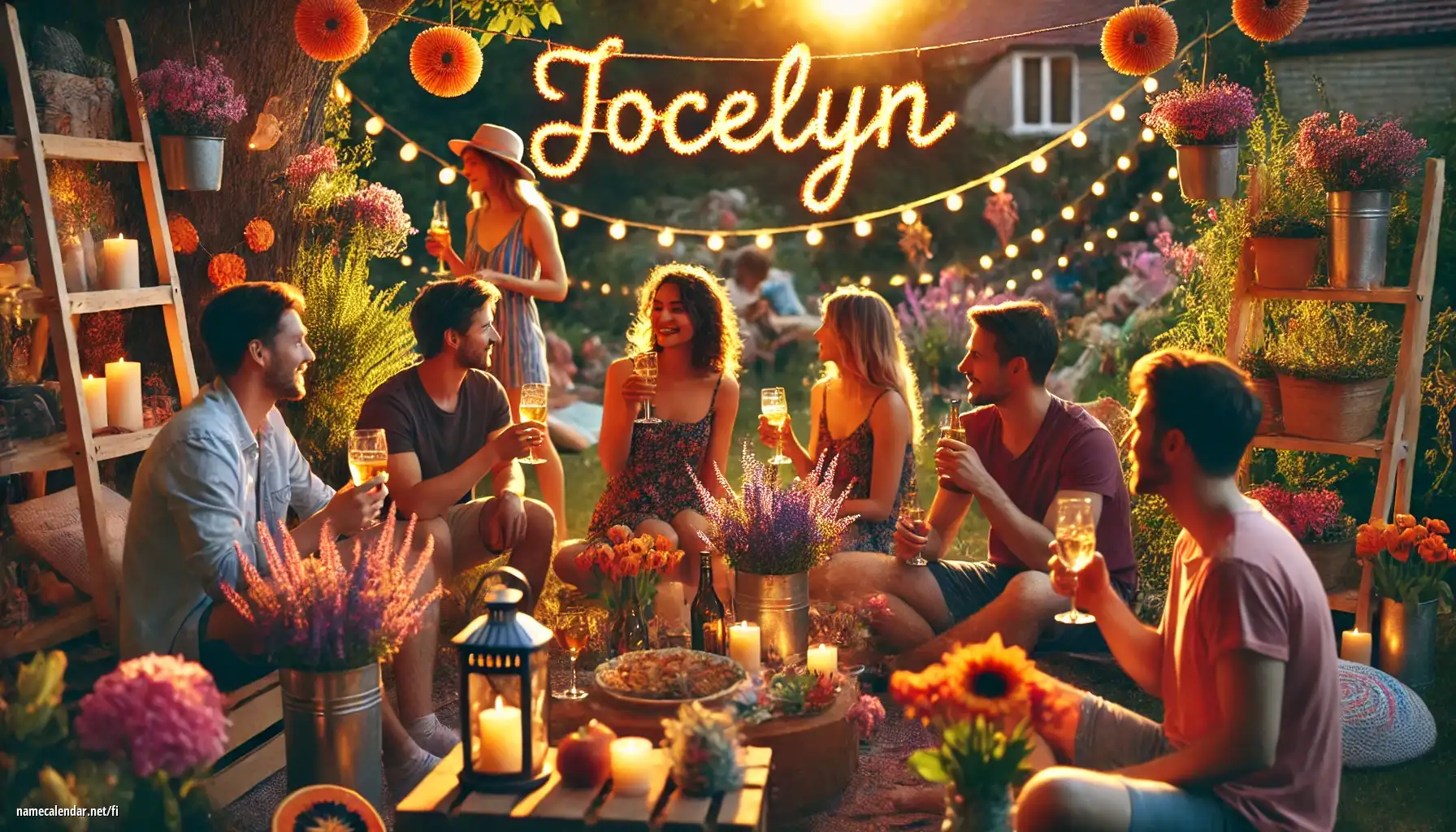 Nimipäivän ja nimen juhliminen - Jocelyn