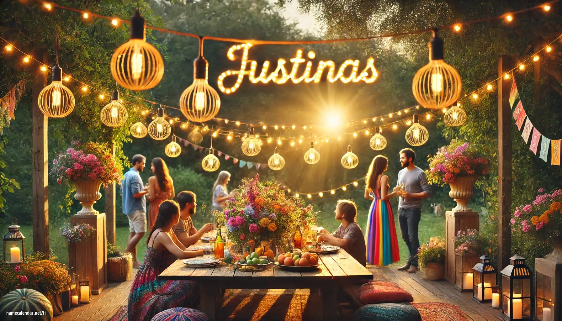 Nimipäivän ja nimen juhliminen - Justinas